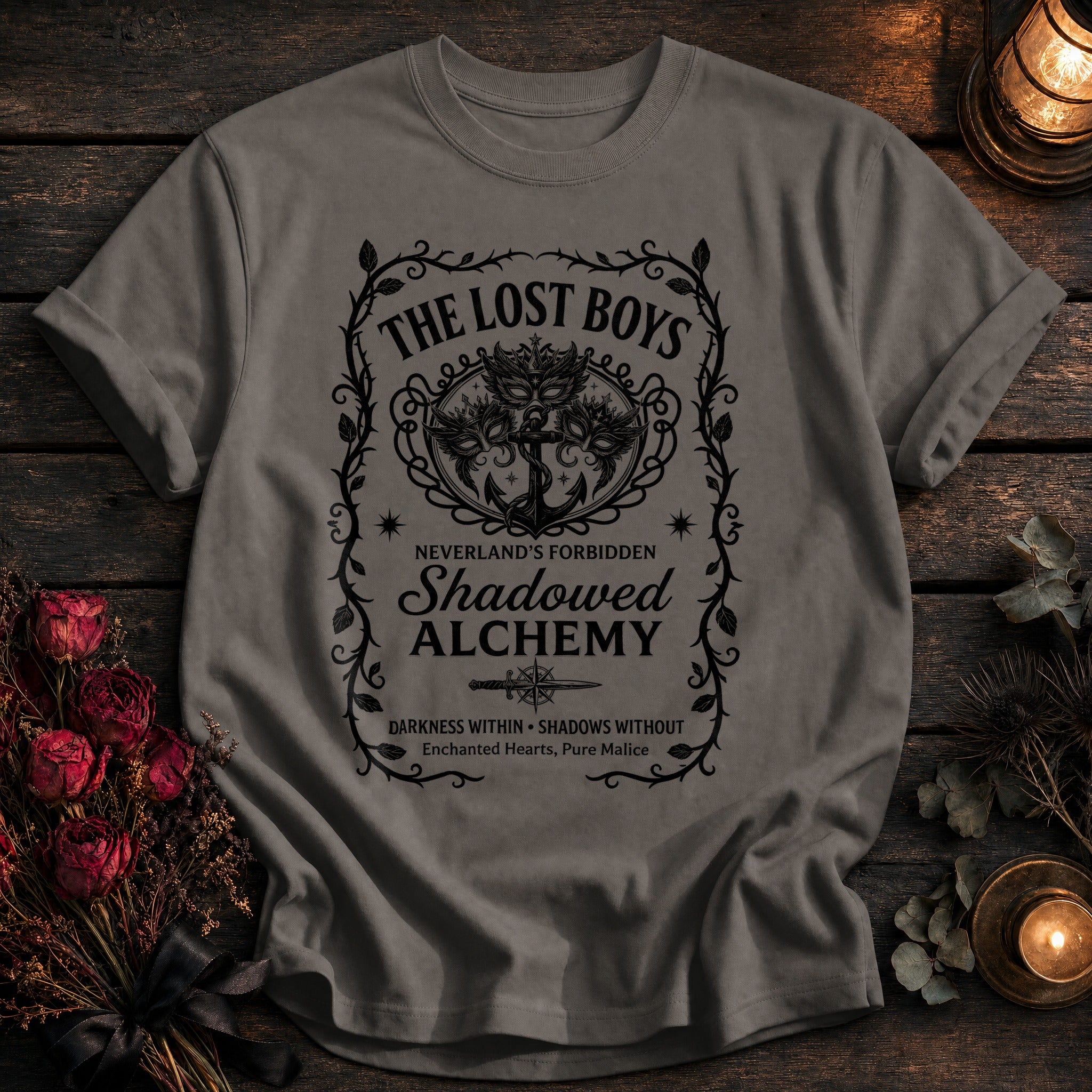 Lost Boys Shadowed Alchemy Label - Grey