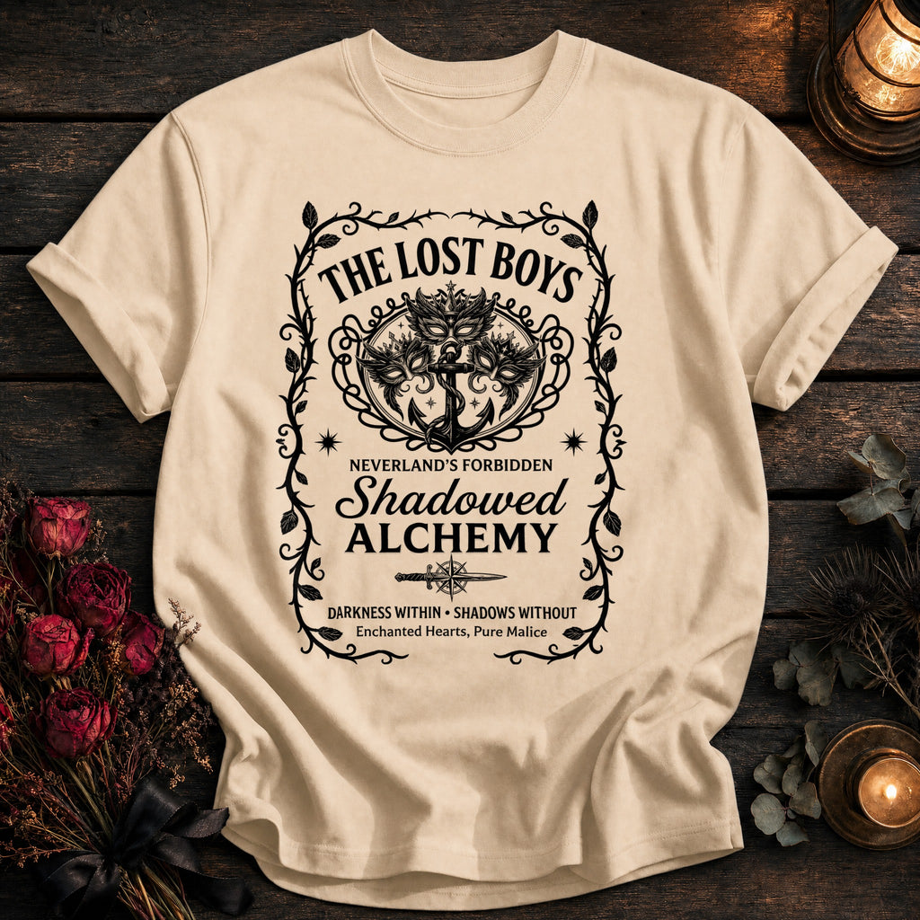 Lost Boys Shadowed Alchemy Label - Ivory