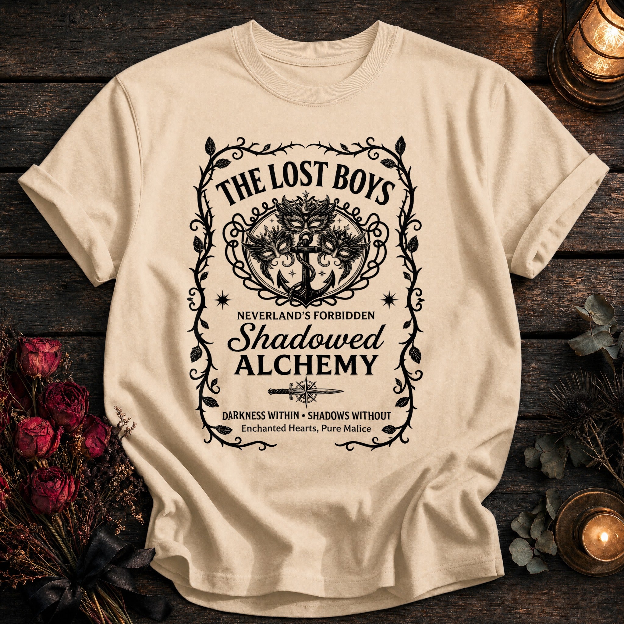 Lost Boys Shadowed Alchemy Label - Ivory