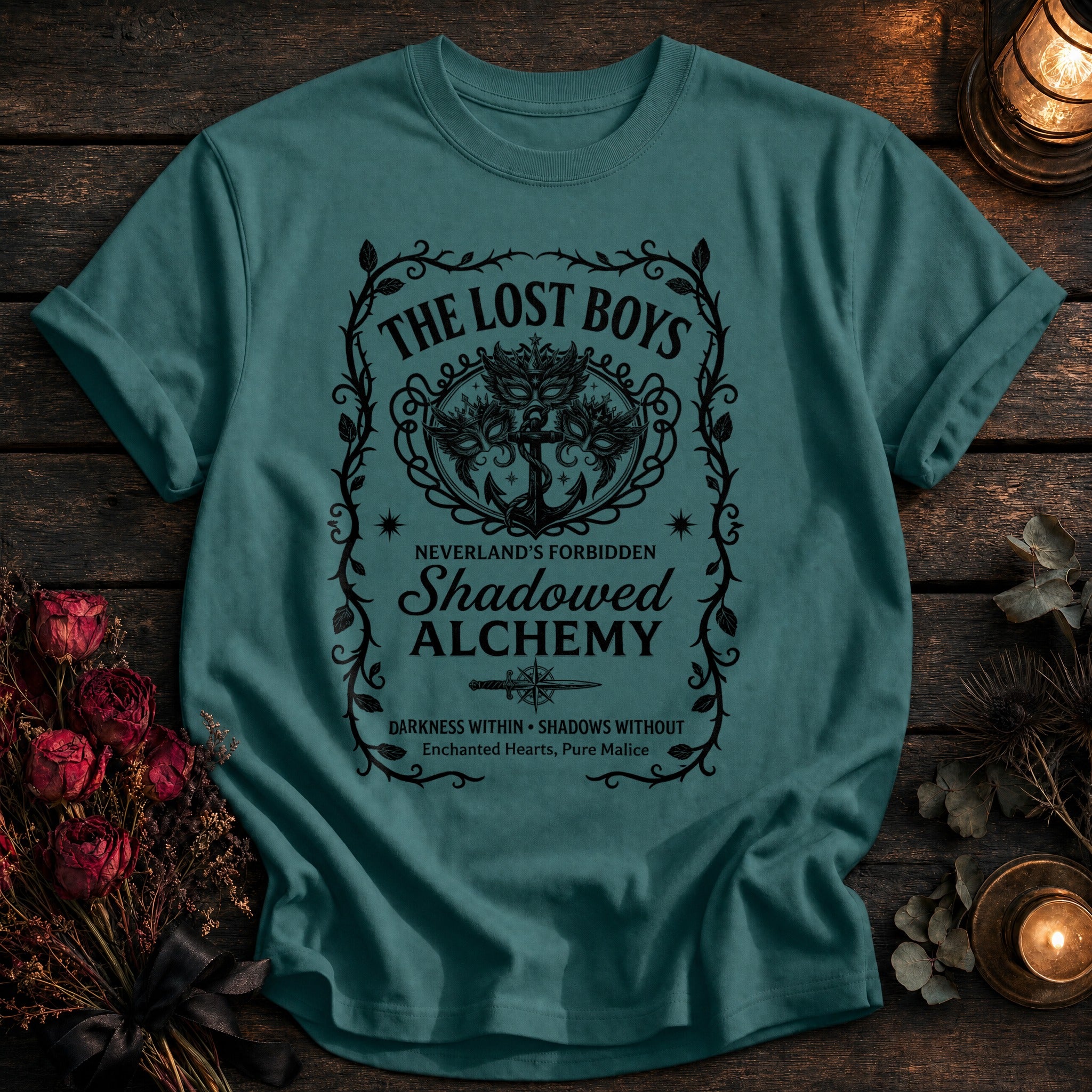 Lost Boys Shadowed Alchemy Label - Seafoam