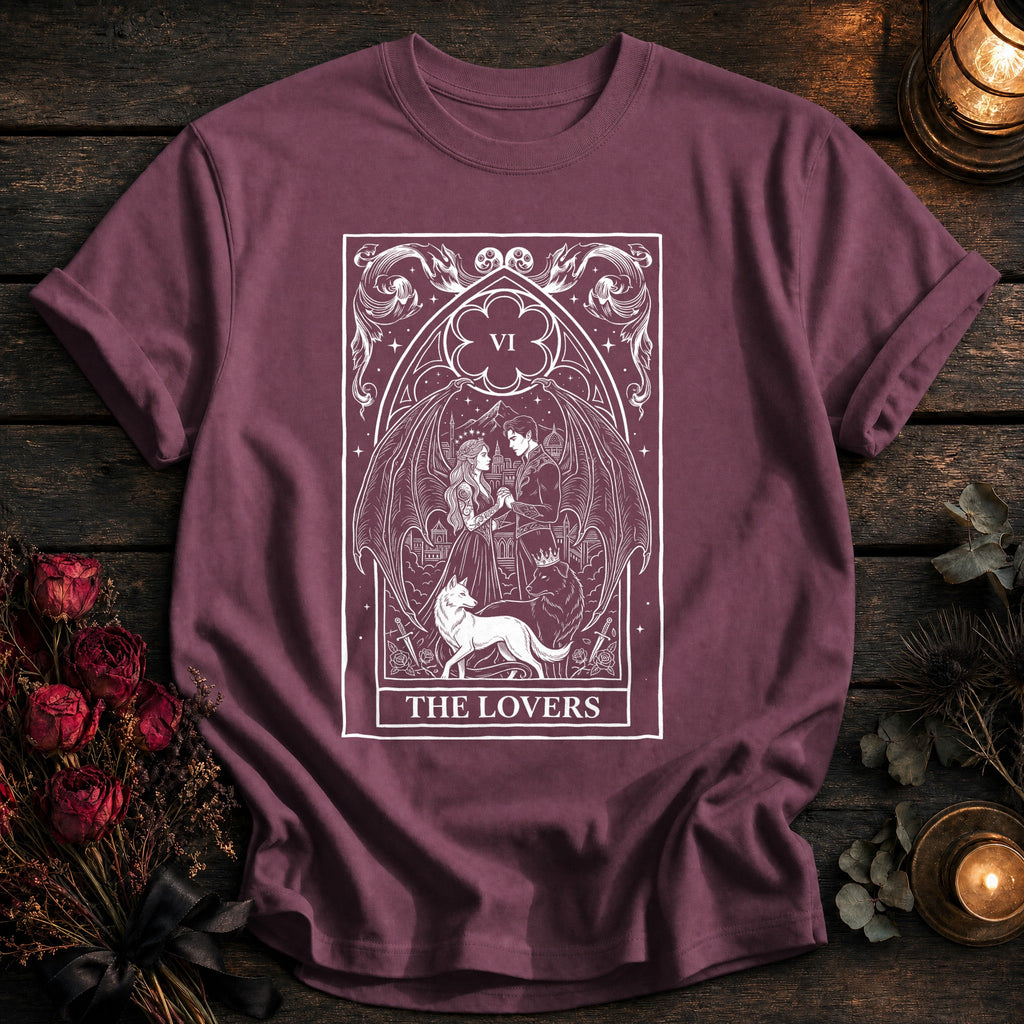Lovers Tarot White - Berry
