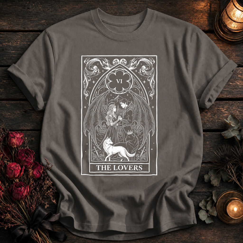 Lovers Tarot White - Grey