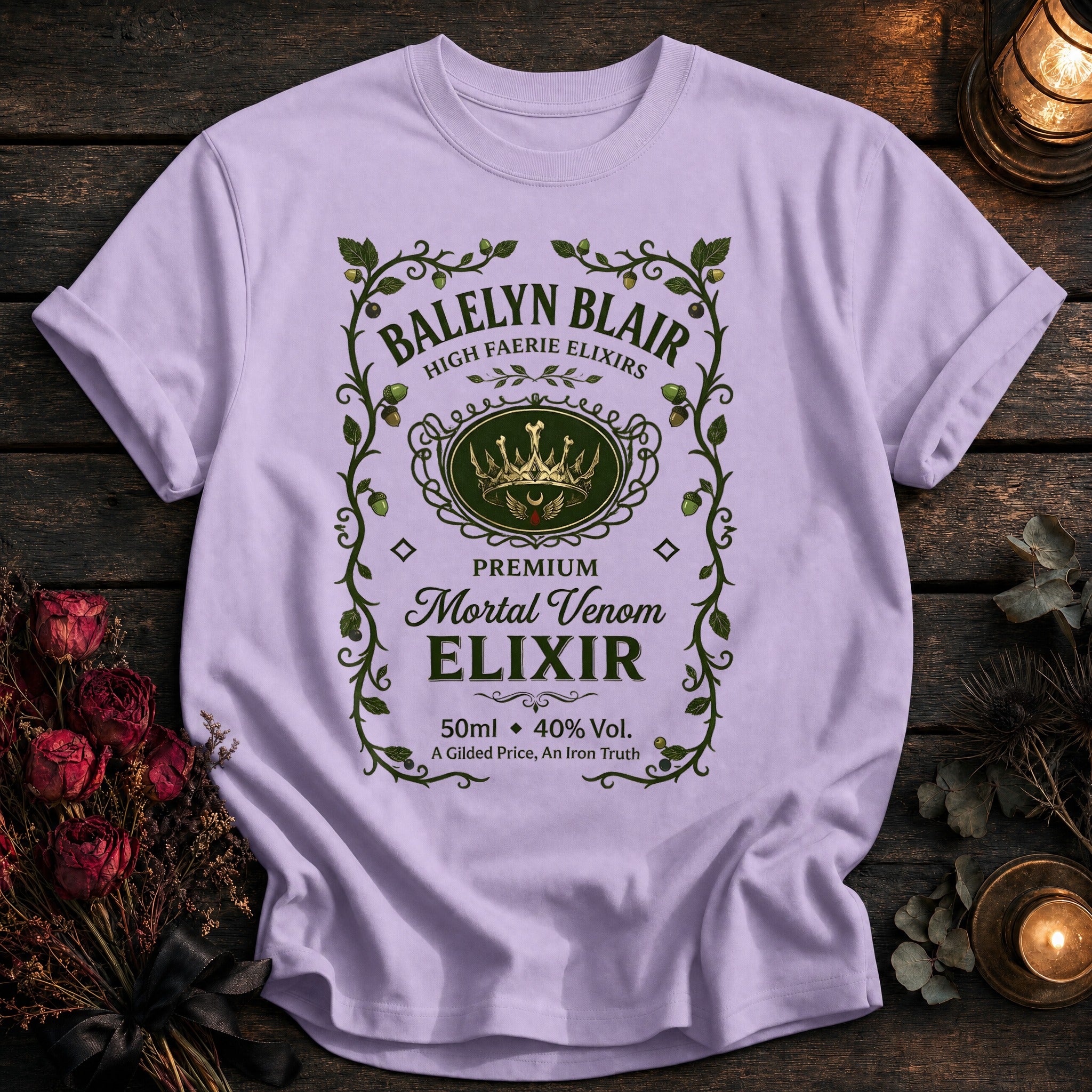 Mortal Venom Elixir Label - Orchid