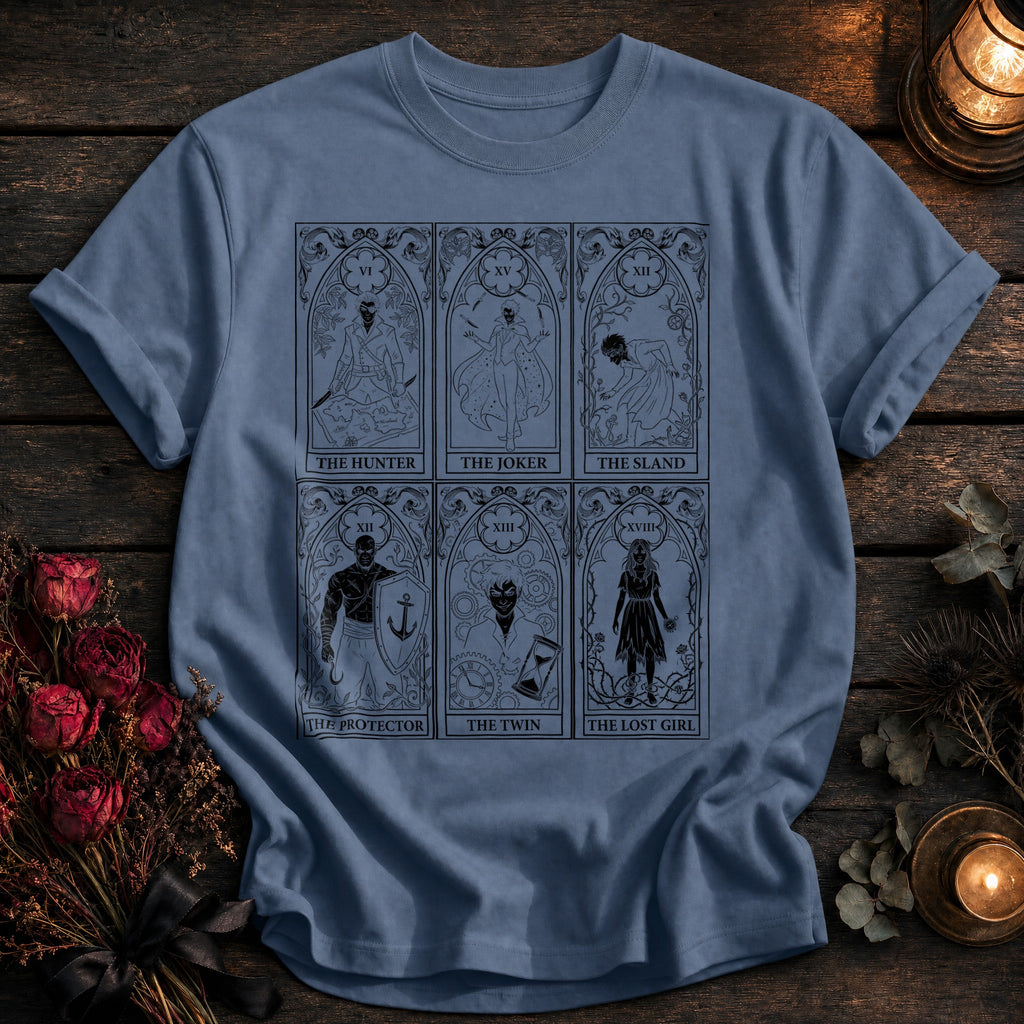 Neverland Tarot Grid Black - Blue Jean