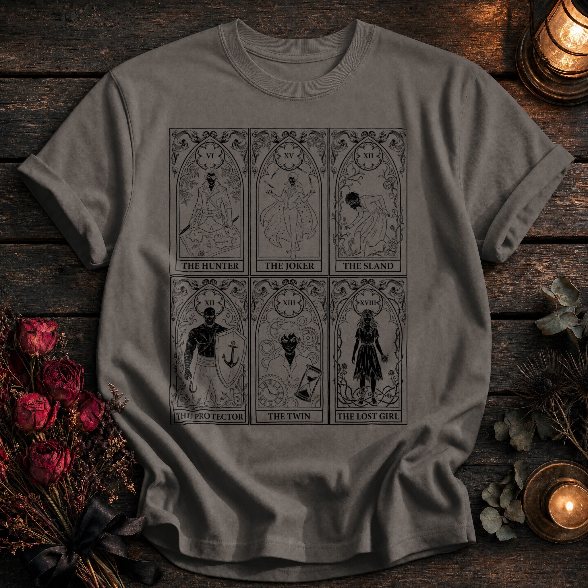 Neverland Tarot Grid Black - Grey
