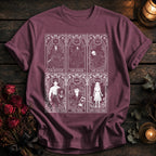 Neverland Tarot Grid White - Berry