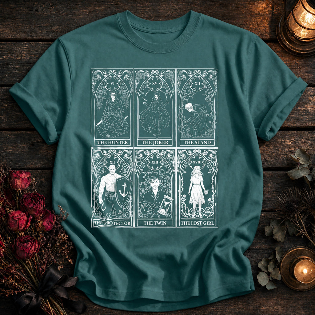 Neverland Tarot Grid White - Seafoam