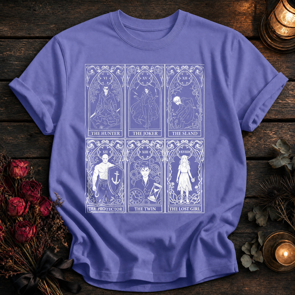Neverland Tarot Grid White - Violet