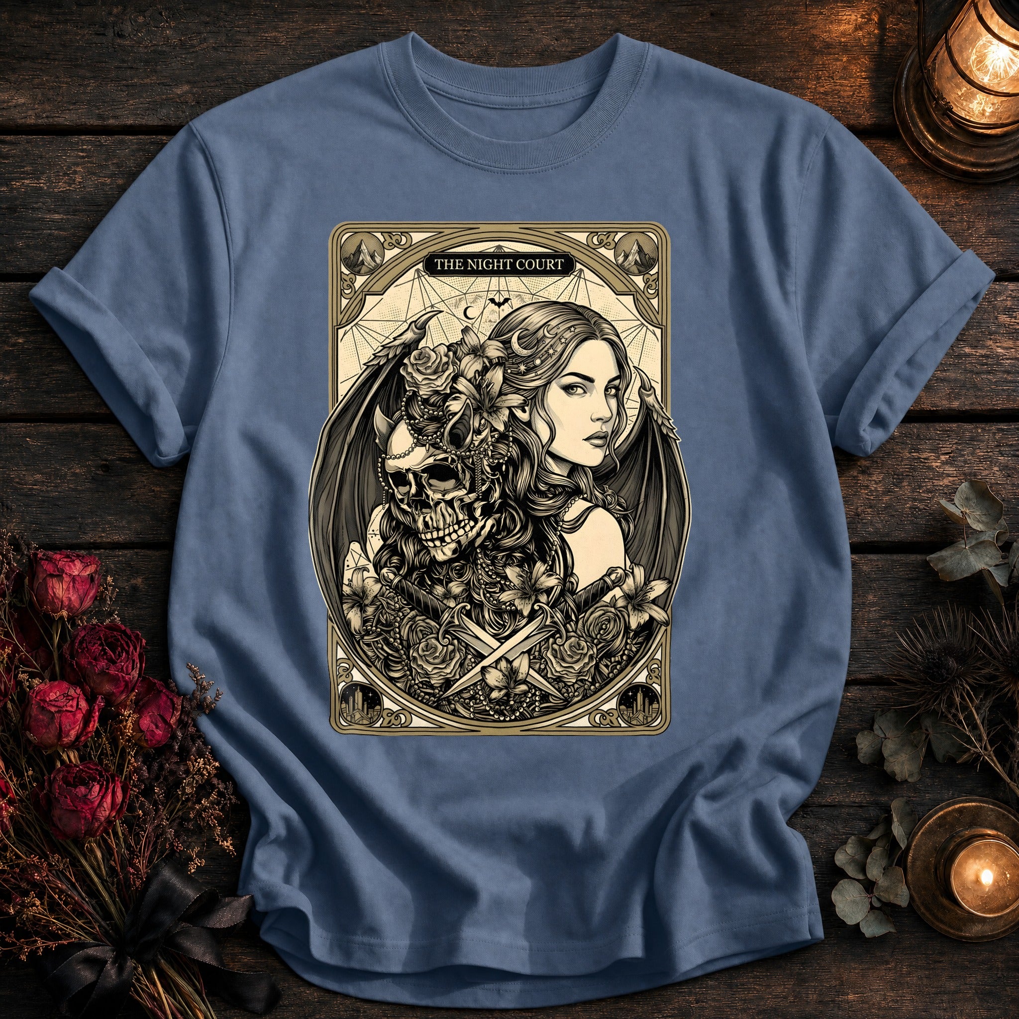 Night Court Dragon Tarot - Blue Jean