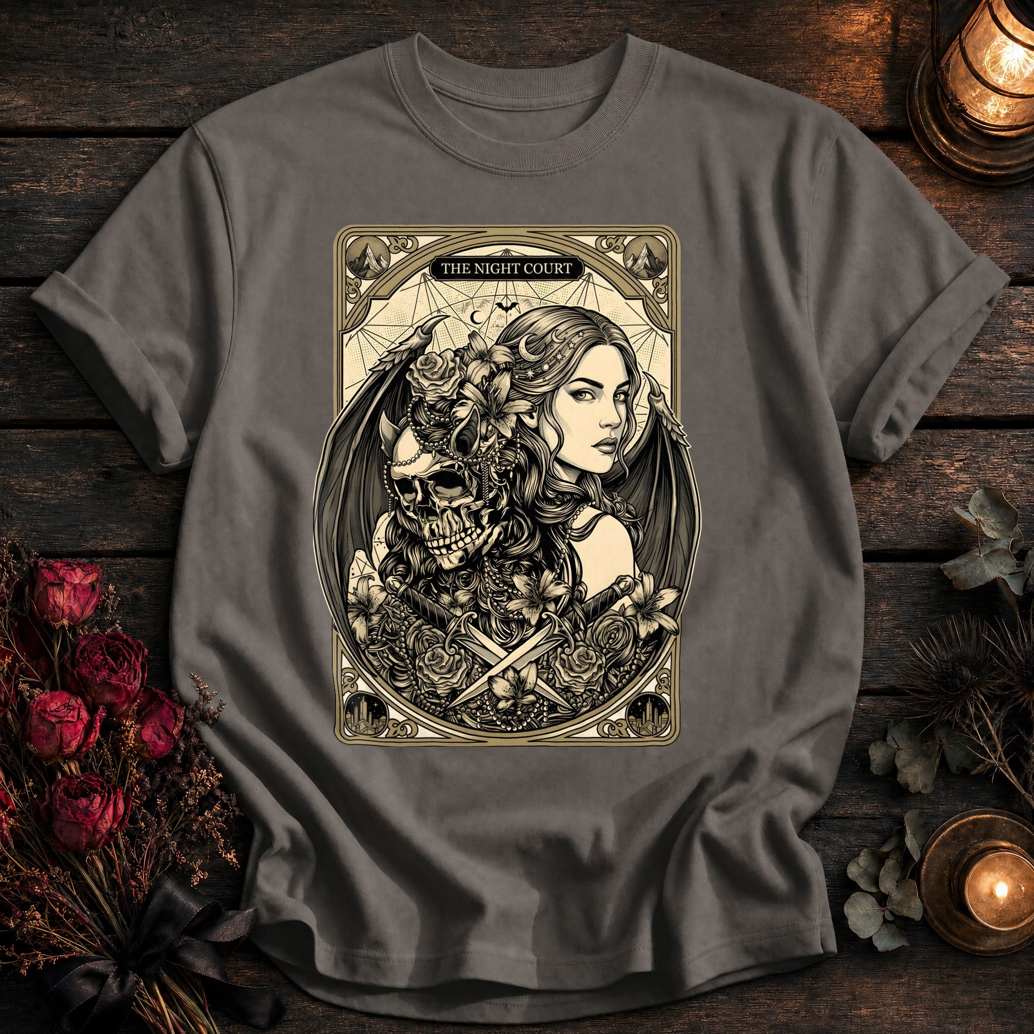 Night Court Dragon Tarot - Grey