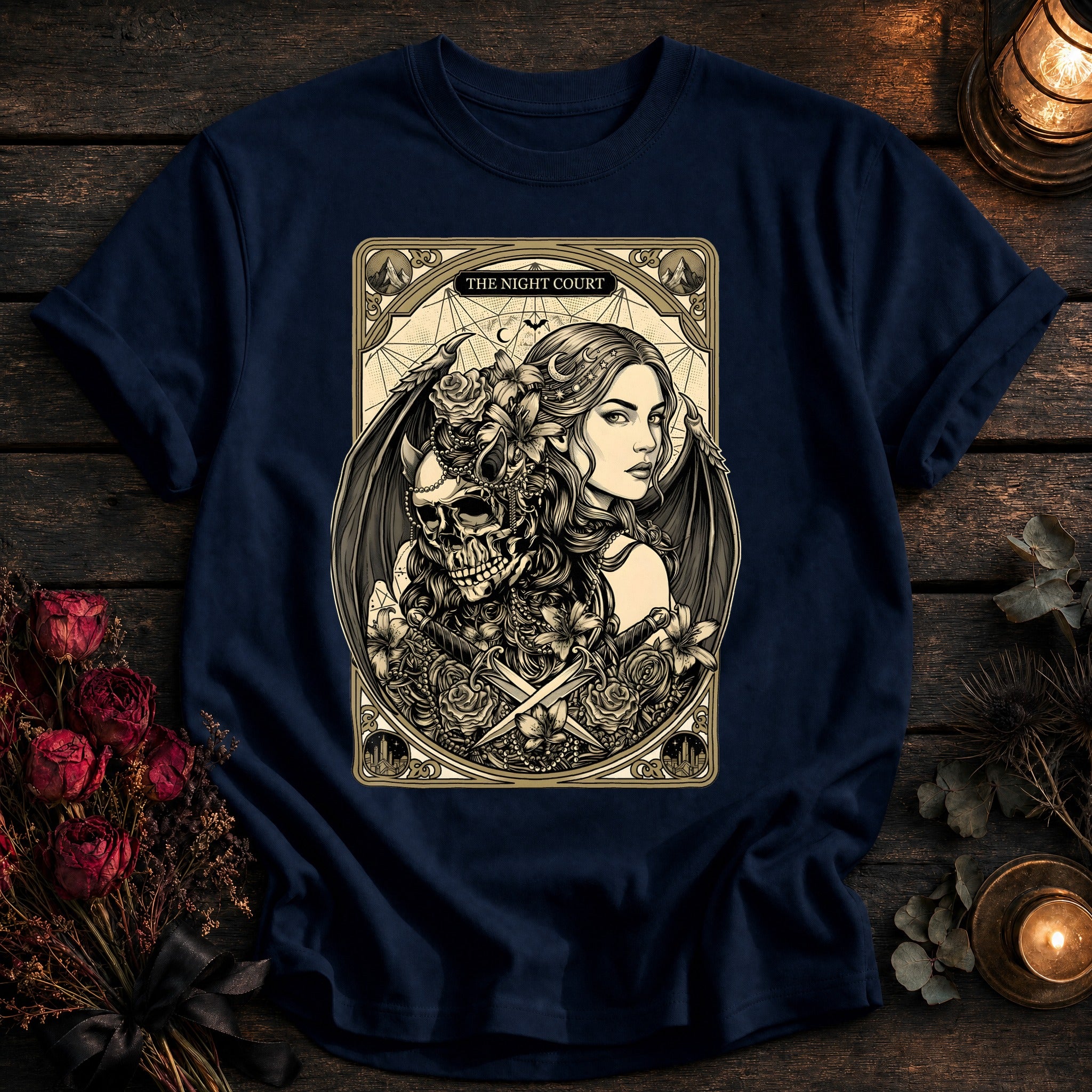 Night Court Dragon Tarot - True Navy
