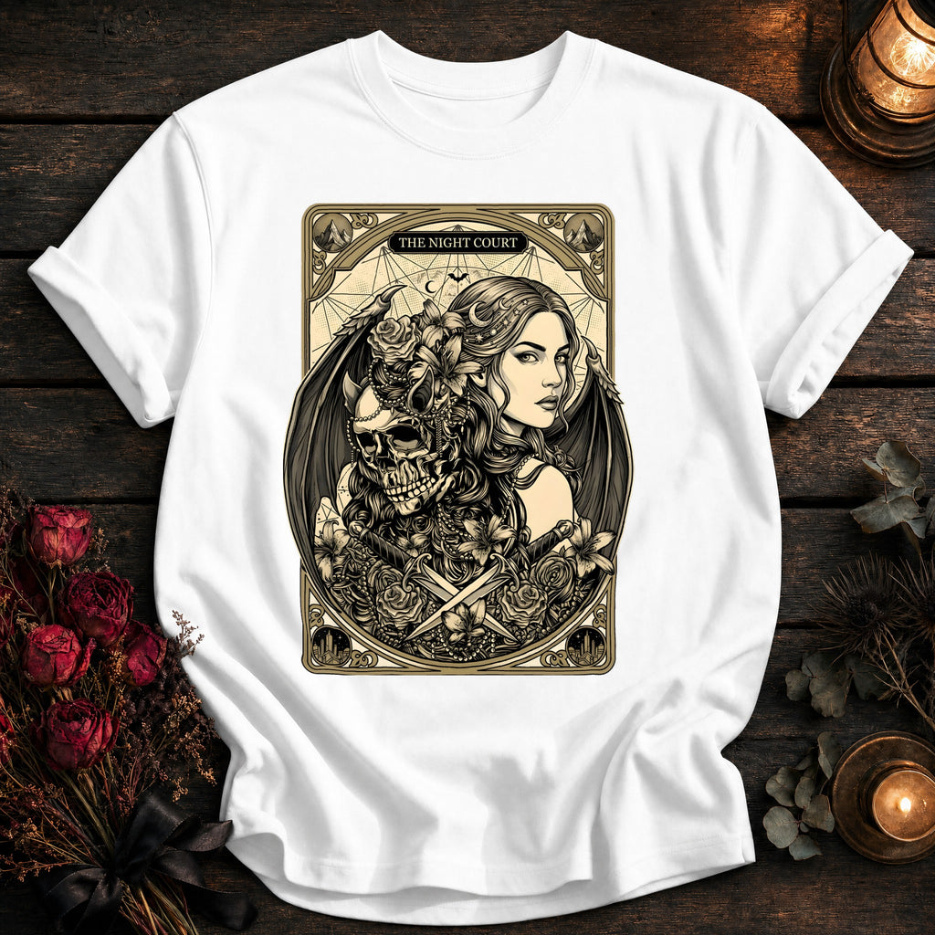 Night Court Dragon Tarot - White