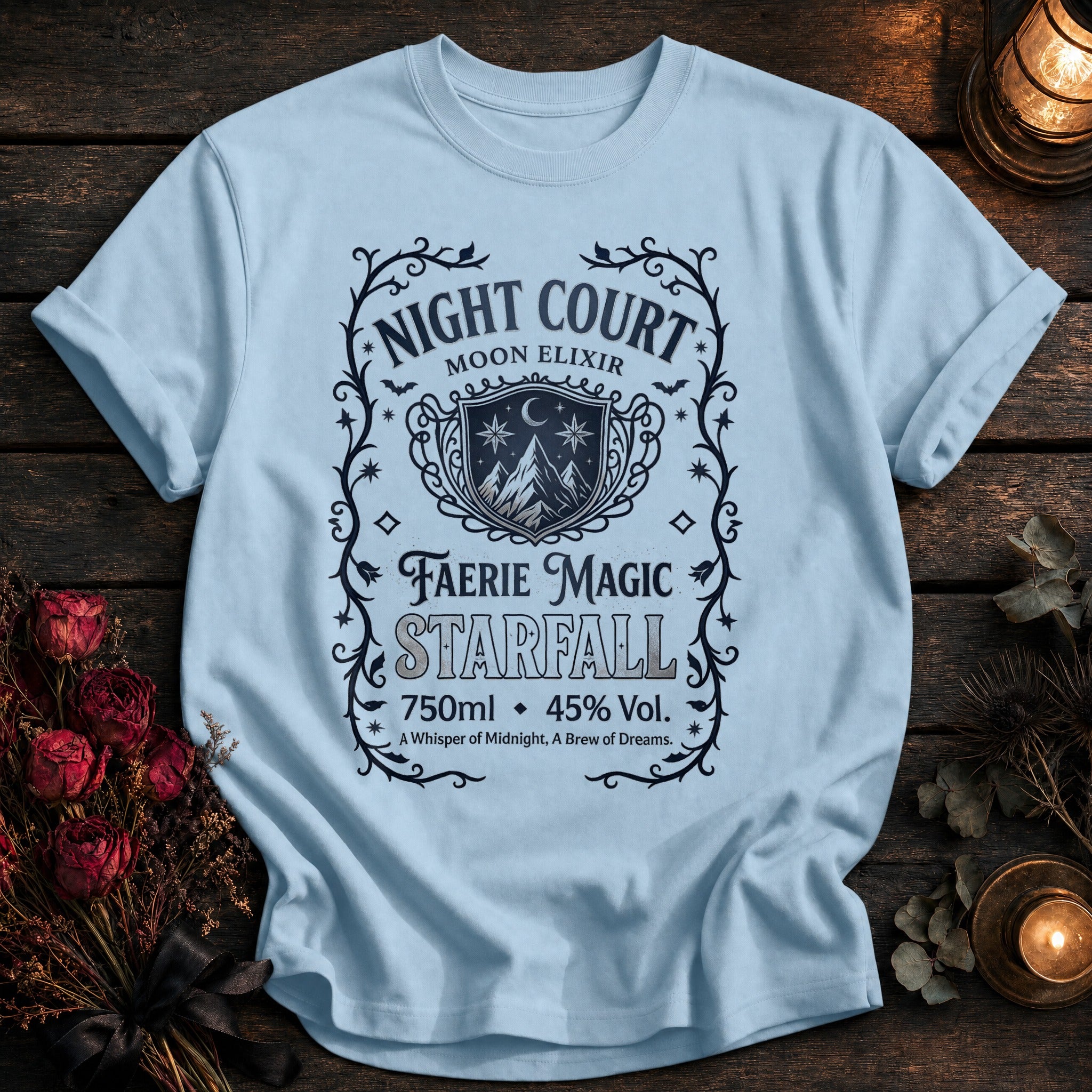 Night Court Starfall Label - Chambray
