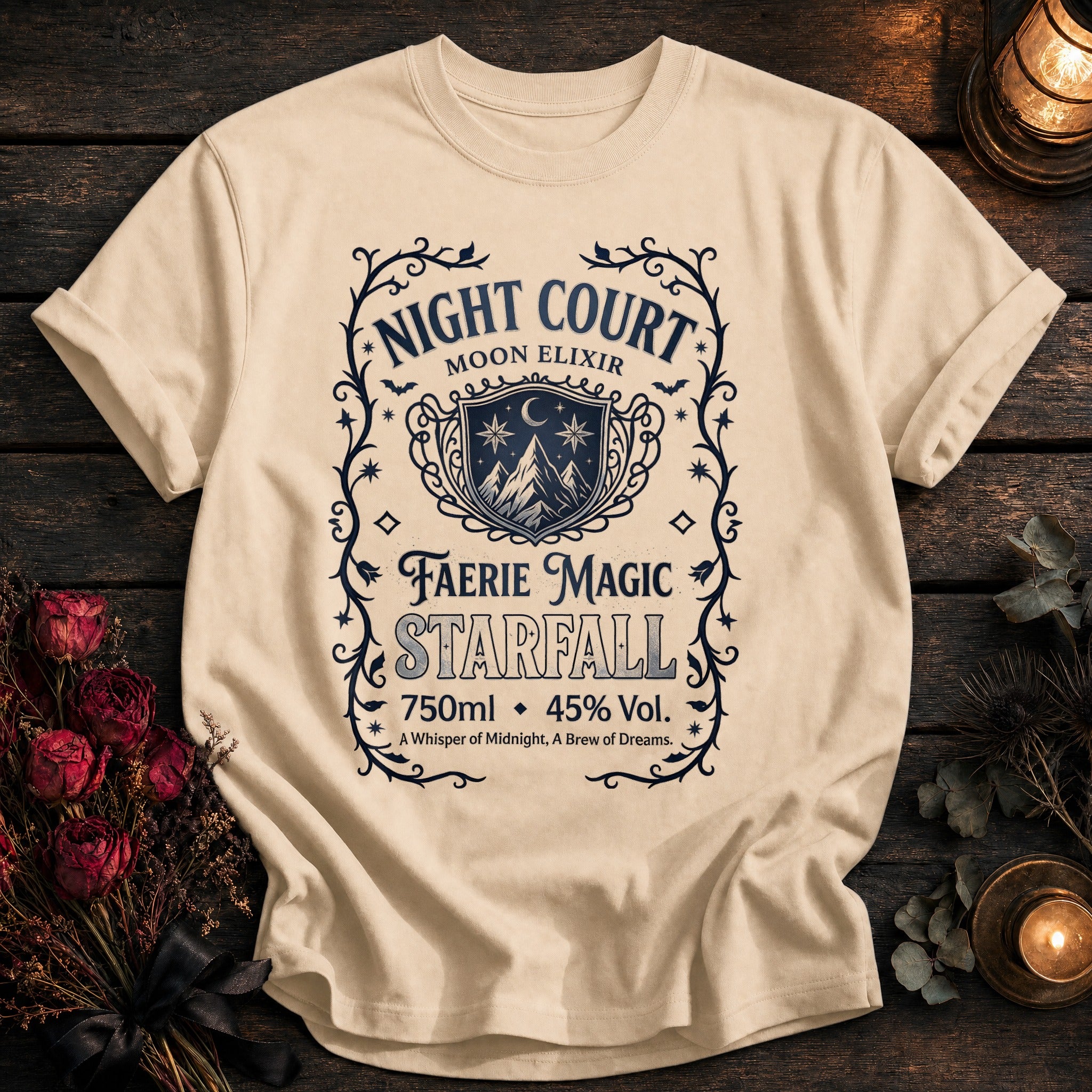 Night Court Starfall Label - Ivory