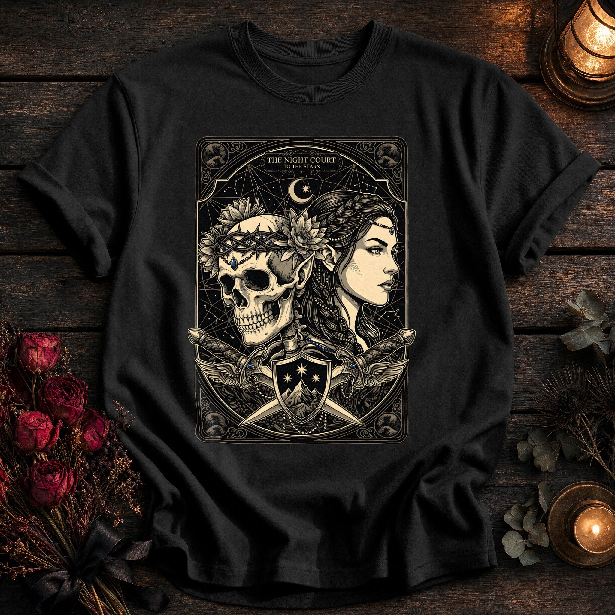 Night Court To The Stars Tarot - Black