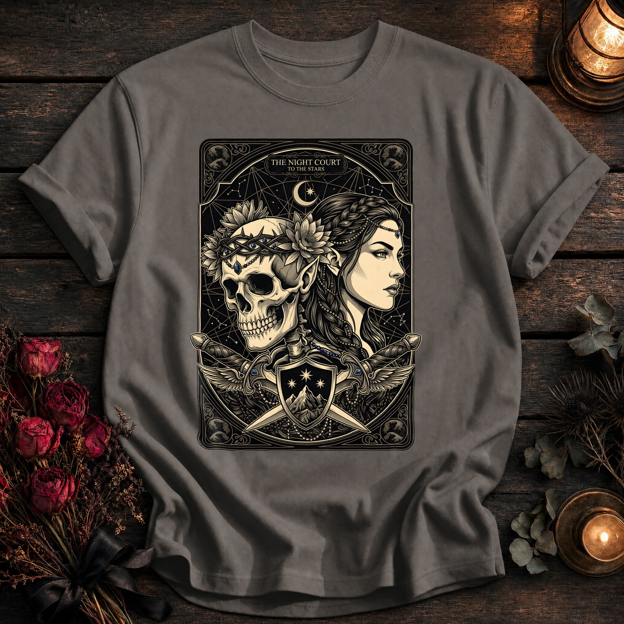 Night Court To The Stars Tarot - Grey