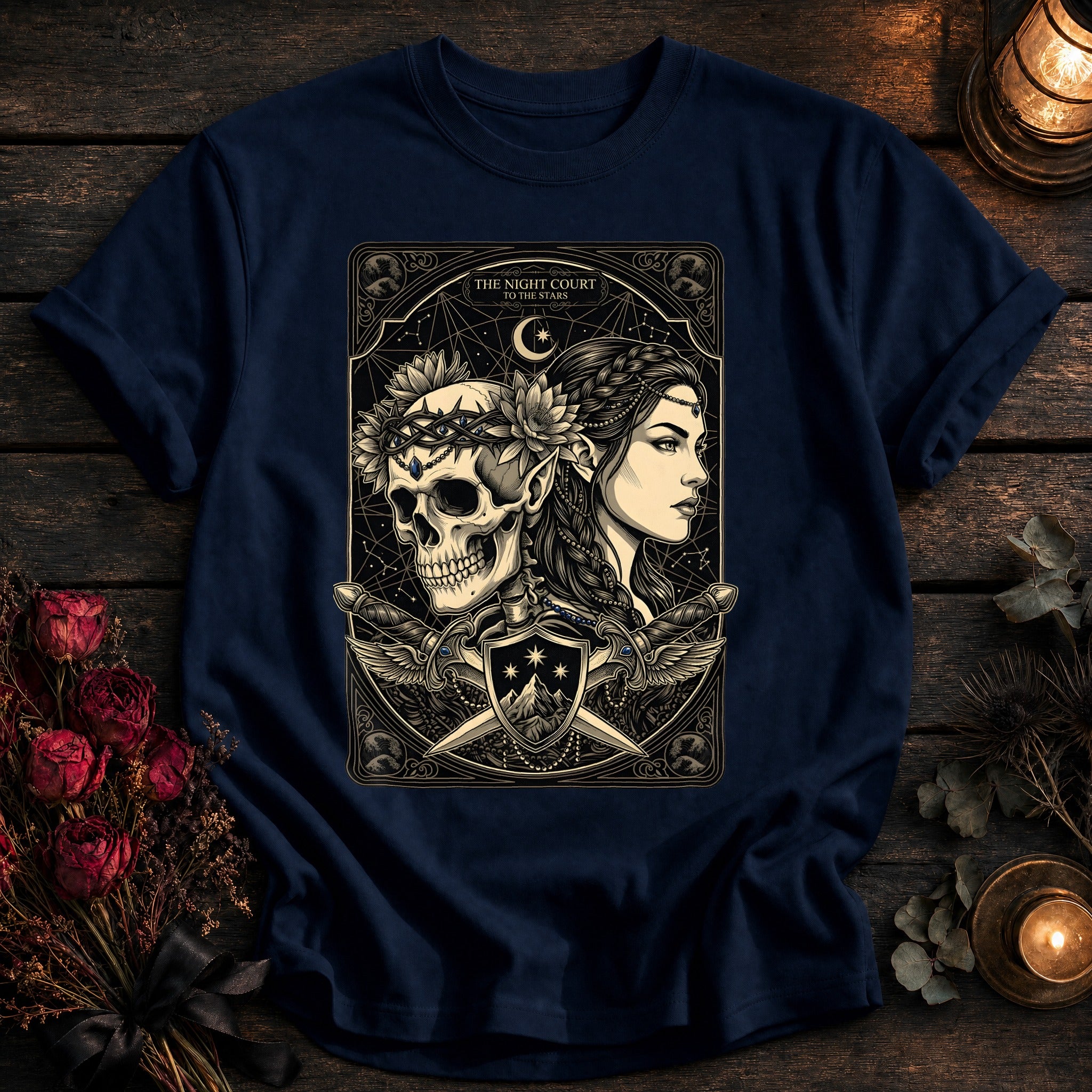 Night Court To The Stars Tarot - True Navy