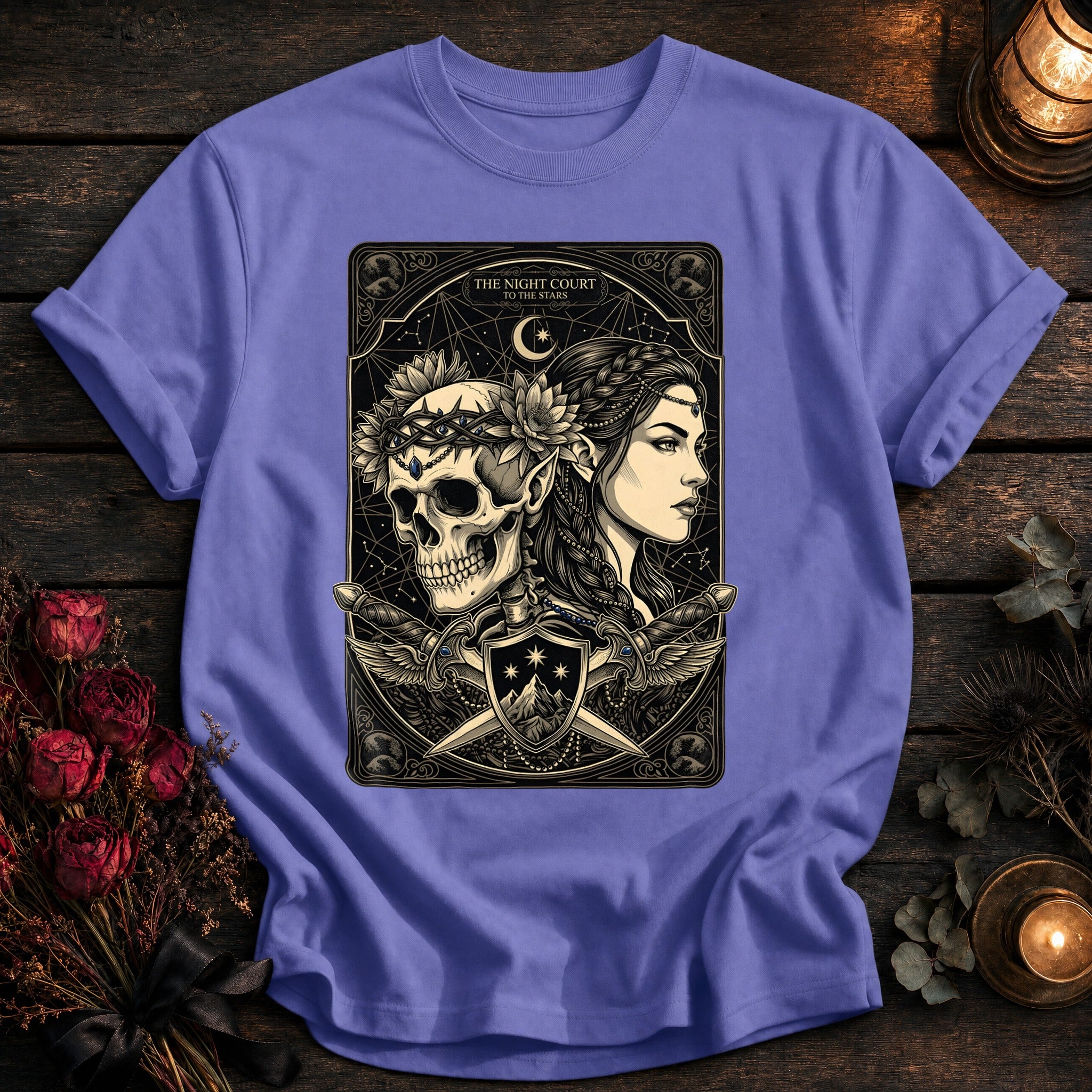 Night Court To The Stars Tarot - Violet
