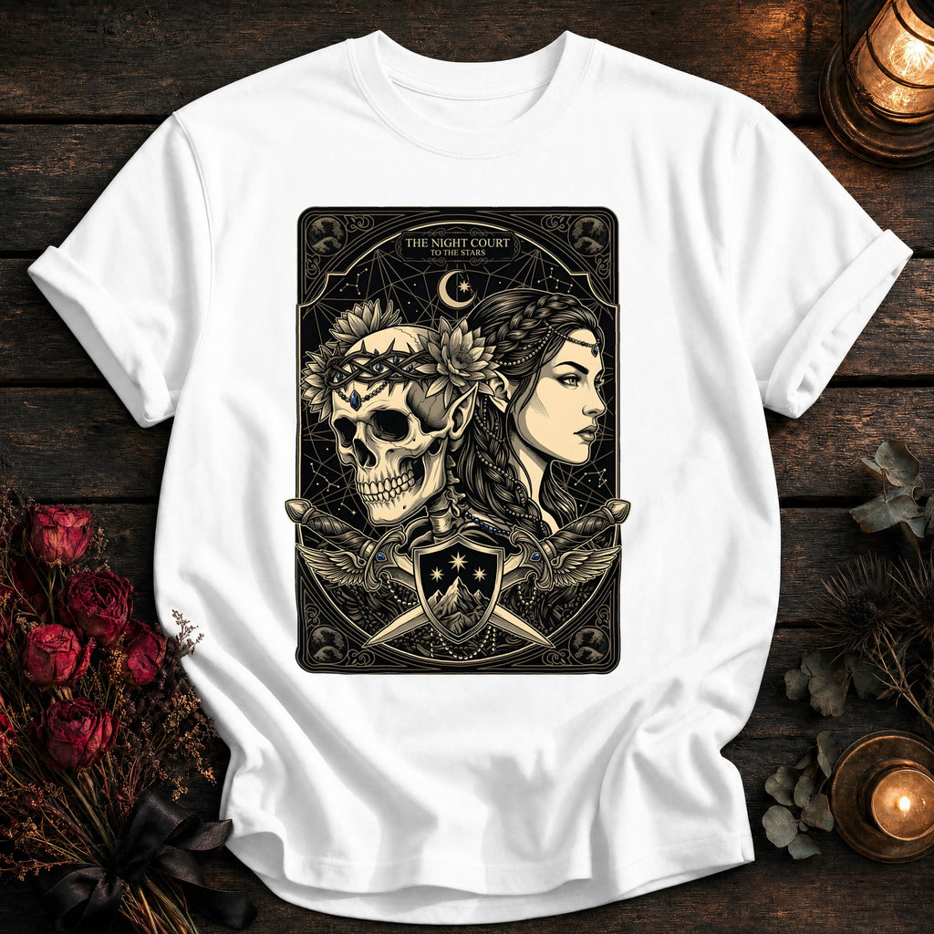 Night Court To The Stars Tarot - White