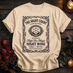 Night Court Wine Label Black - Ivory