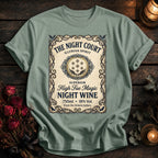 Night Court Wine Label Coloured - Bay