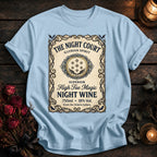 Night Court Wine Label Coloured - Chambray
