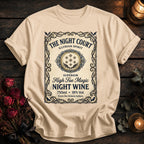 Night Court Wine Label Coloured - Ivory