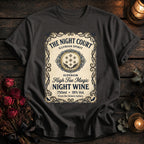 Night Court Wine Label Coloured - Pepper