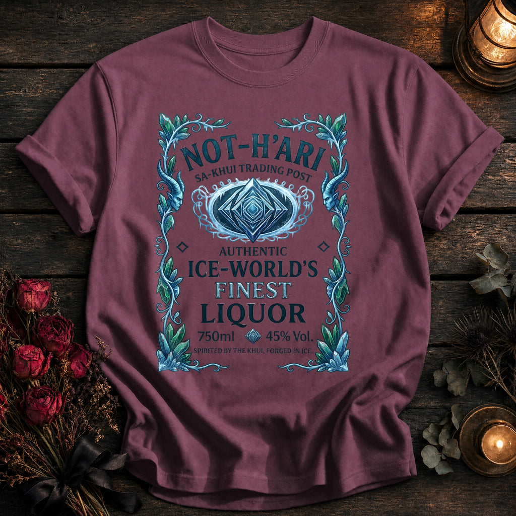 Not Hari Liquor Label - Berry