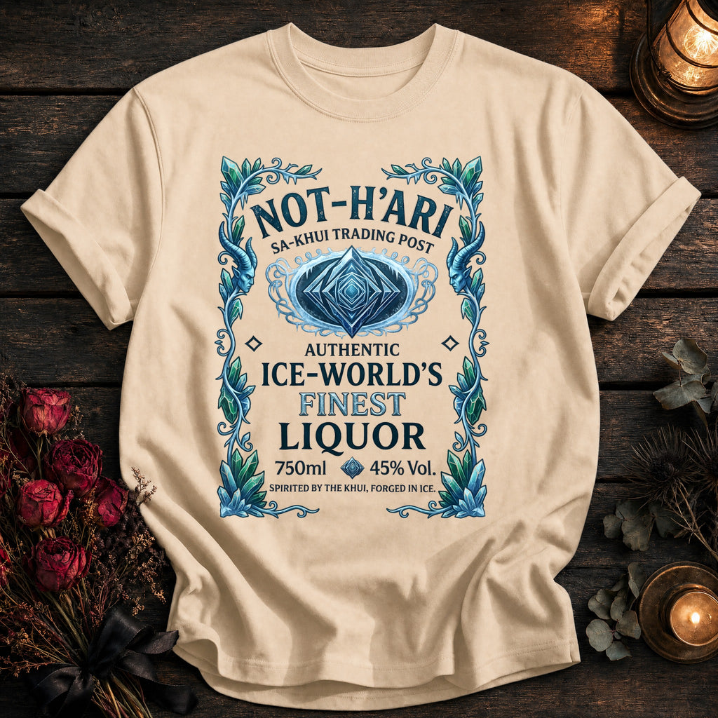 Not Hari Liquor Label - Ivory