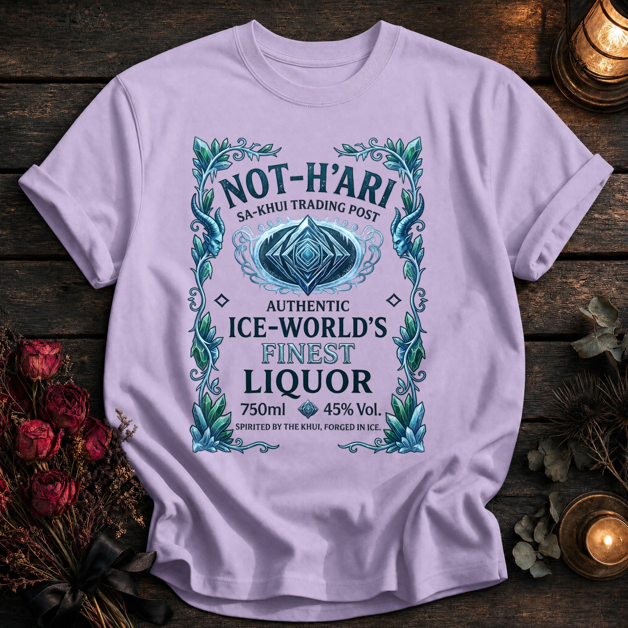 Not Hari Liquor Label - Orchid