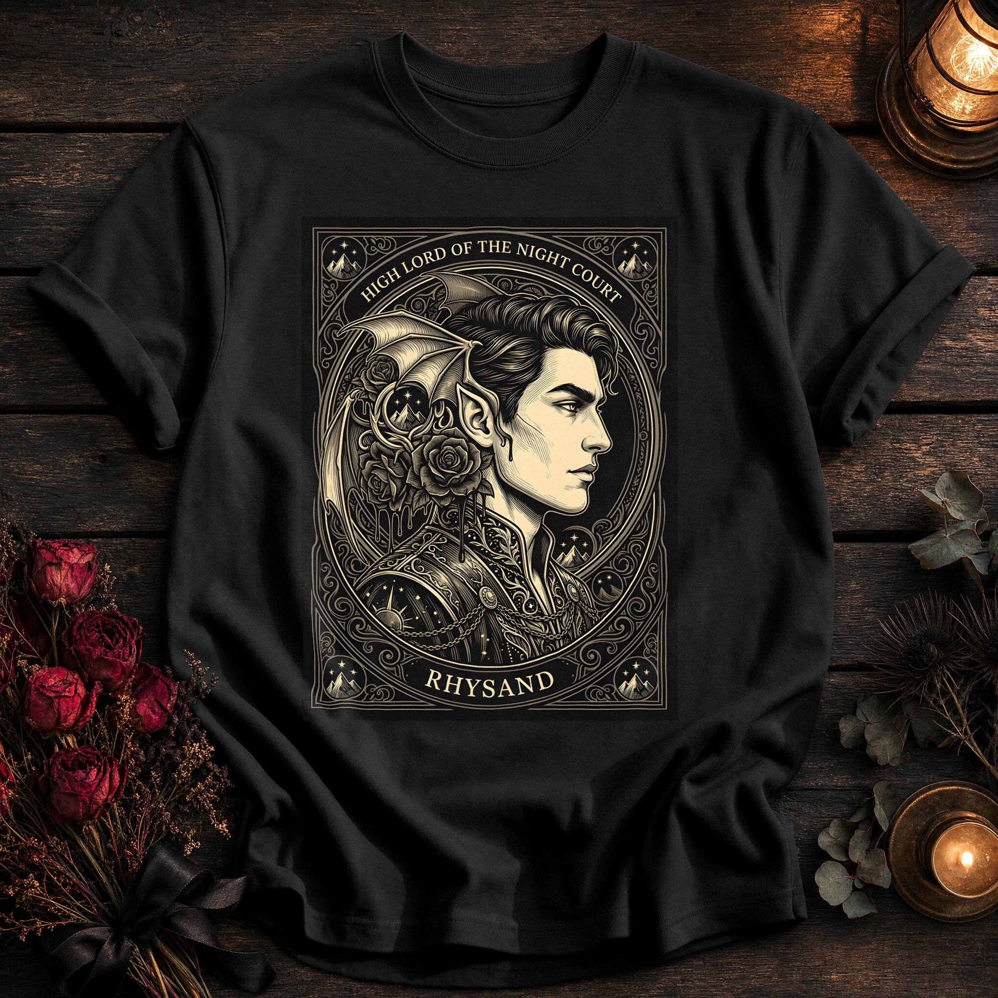 Rhysand High Lord Night Court Tarot - Black