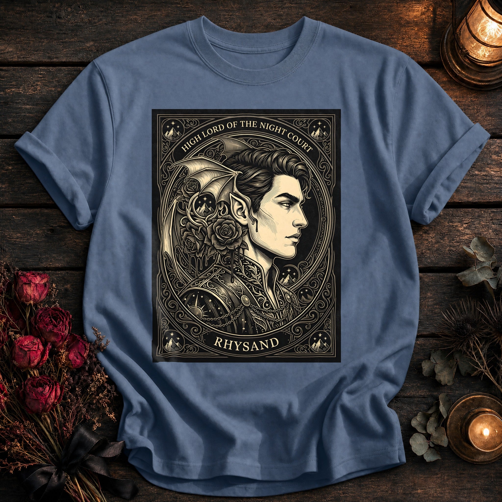 Rhysand High Lord Night Court Tarot - Blue Jean