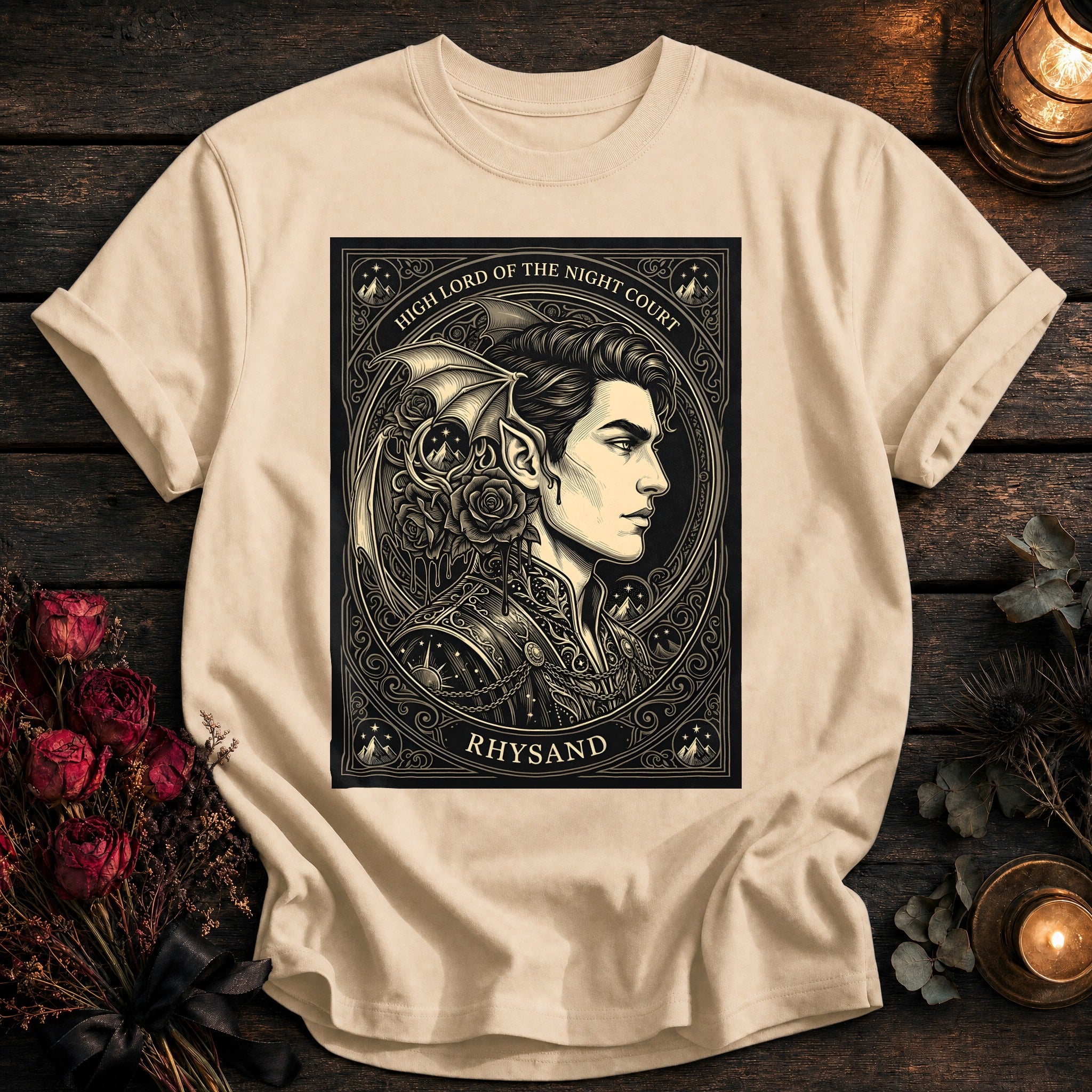 Rhysand High Lord Night Court Tarot - Ivory