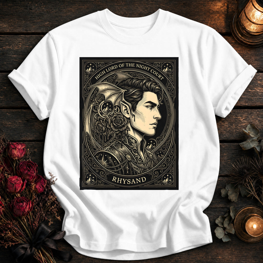 Rhysand High Lord Night Court Tarot - White