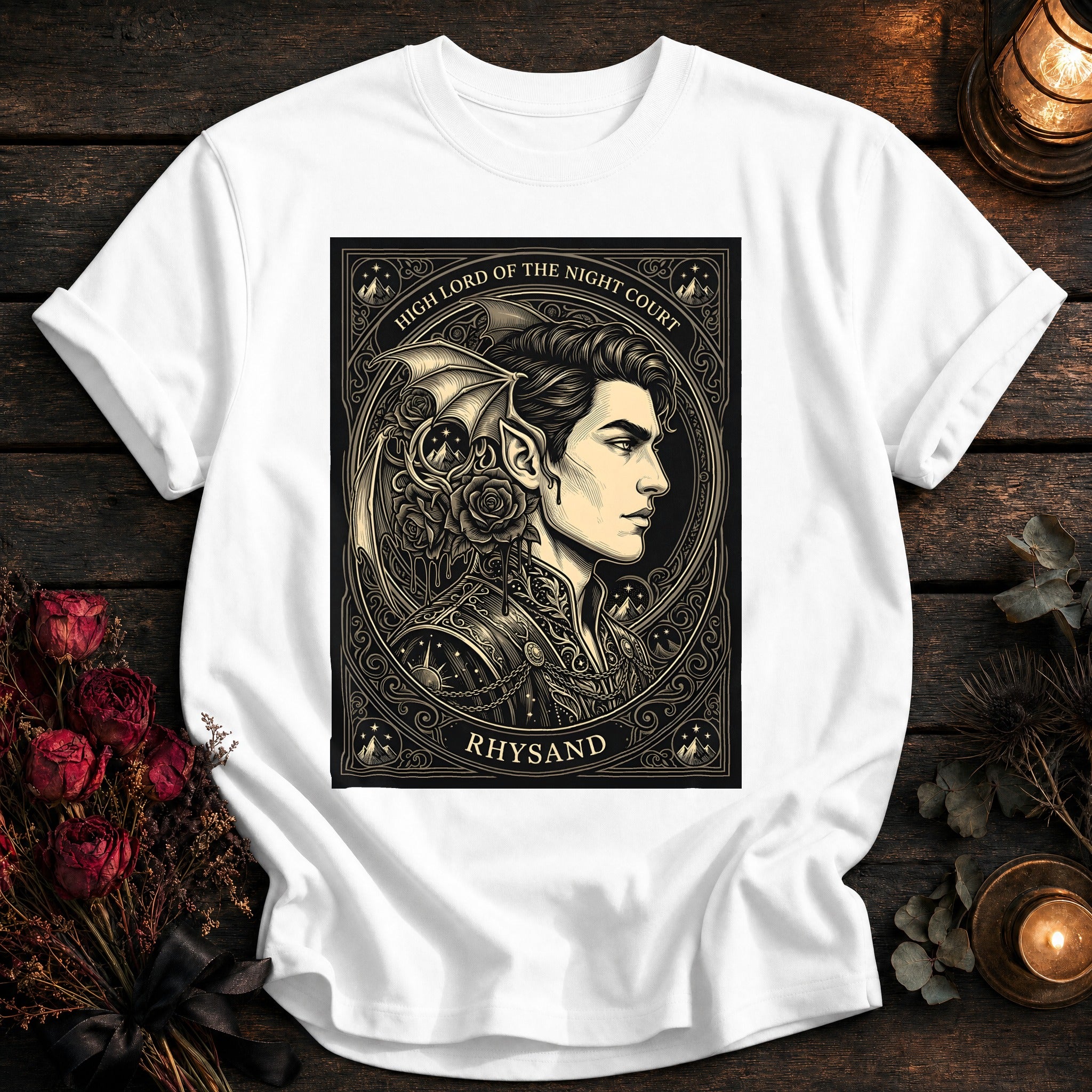 Rhysand High Lord Night Court Tarot - White