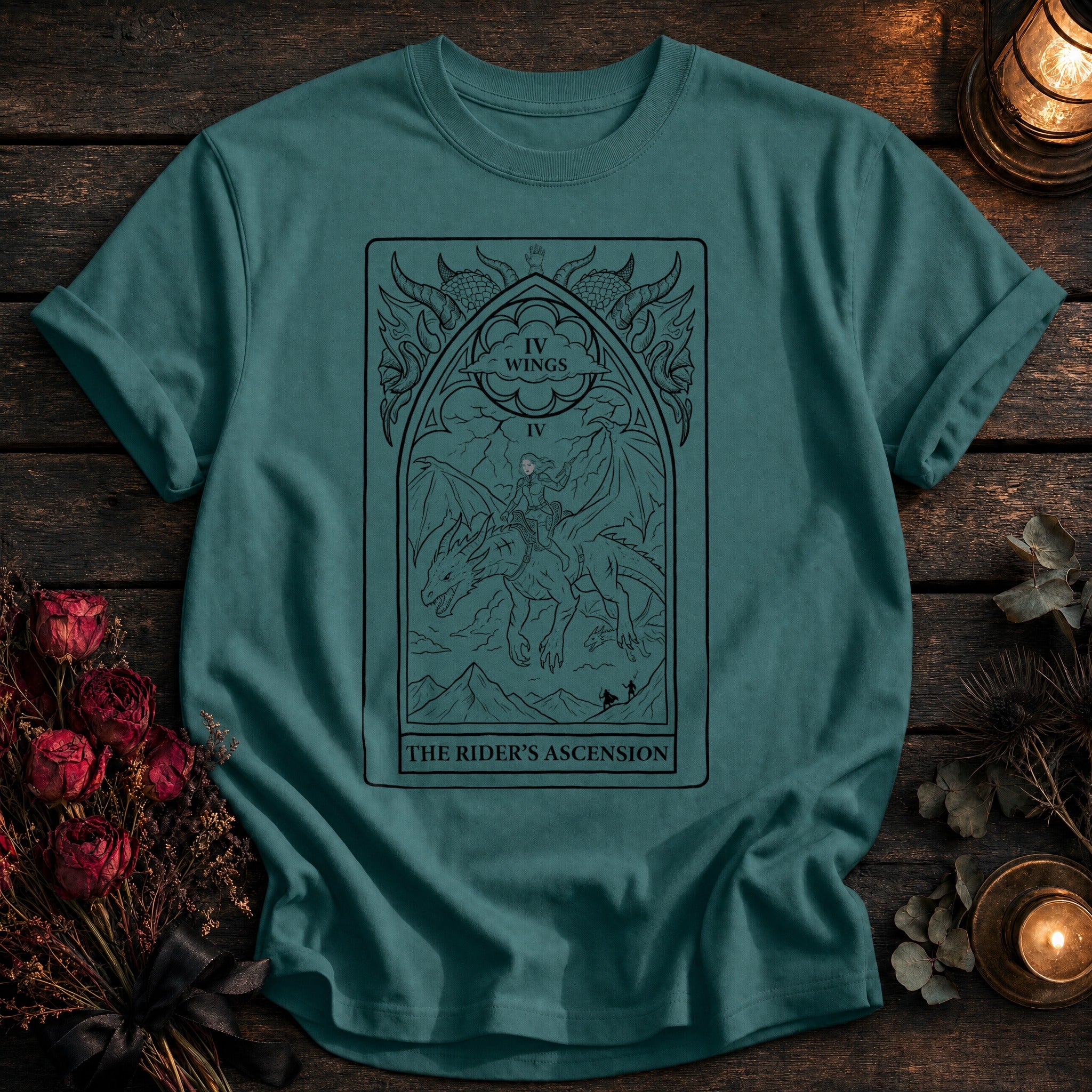 Riders Ascension Tarot Black - Seafoam