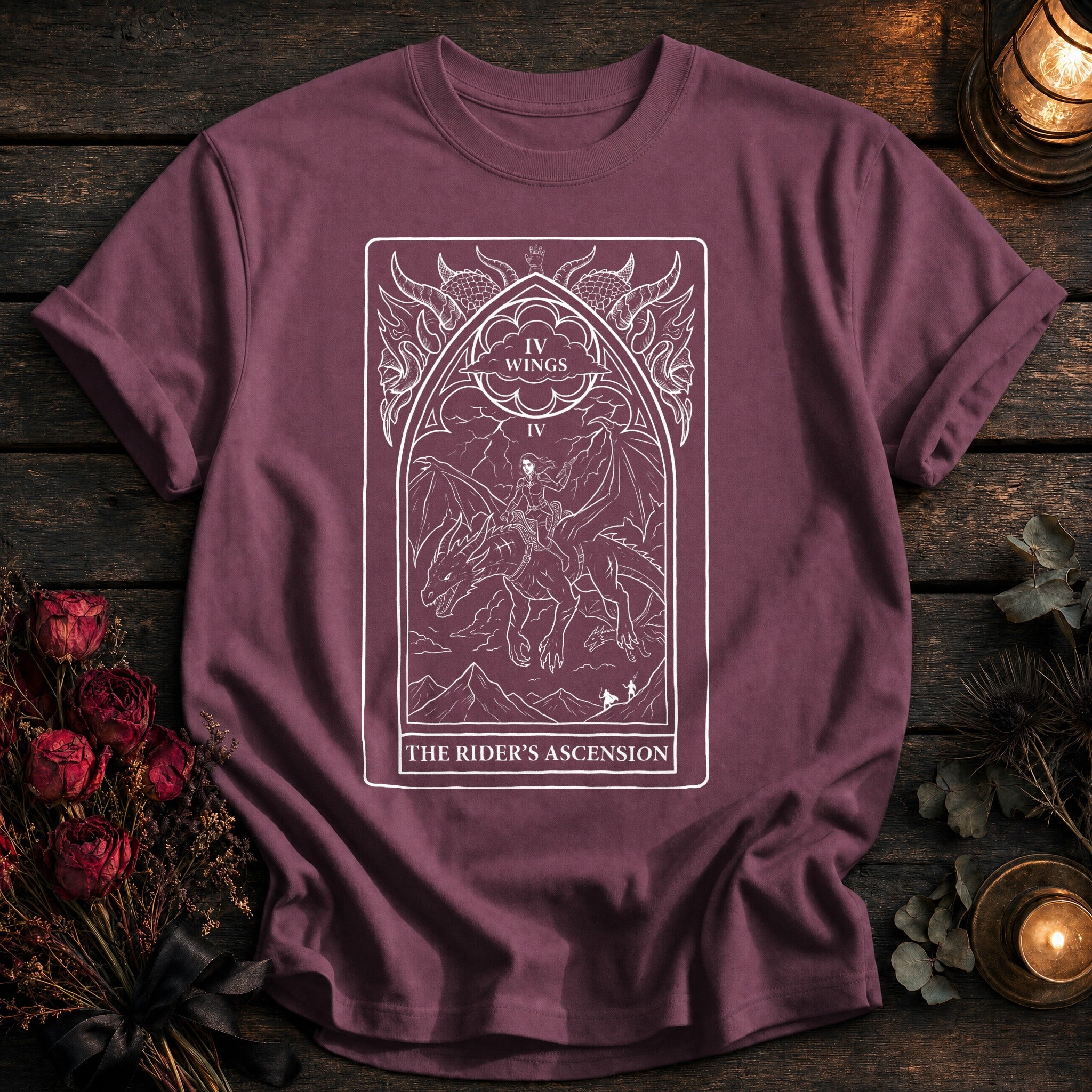 Riders Ascension Tarot White - Berry