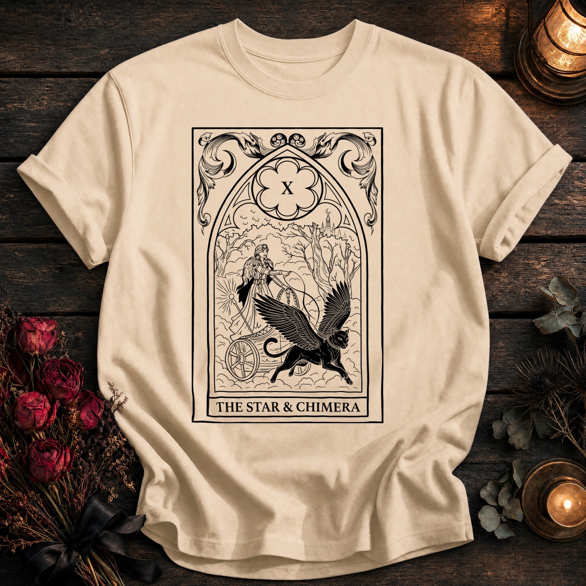 Star And Chimera Tarot Black - Ivory