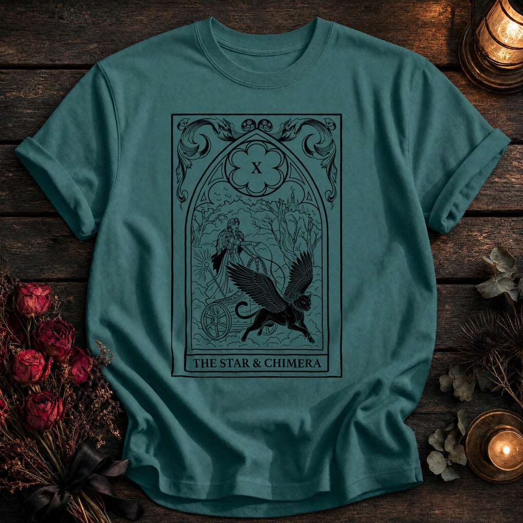 Star And Chimera Tarot Black - Seafoam