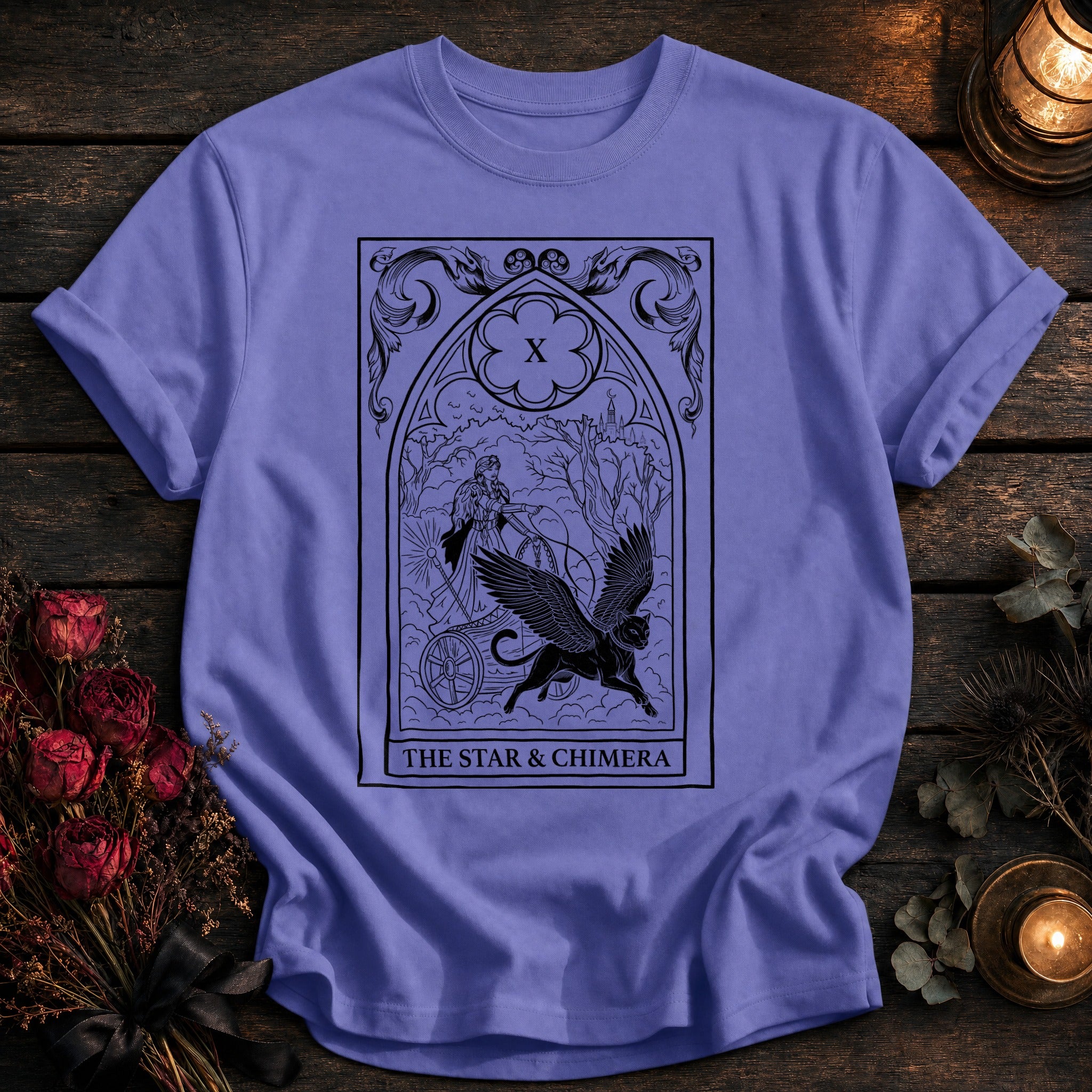 Star And Chimera Tarot Black - Violet