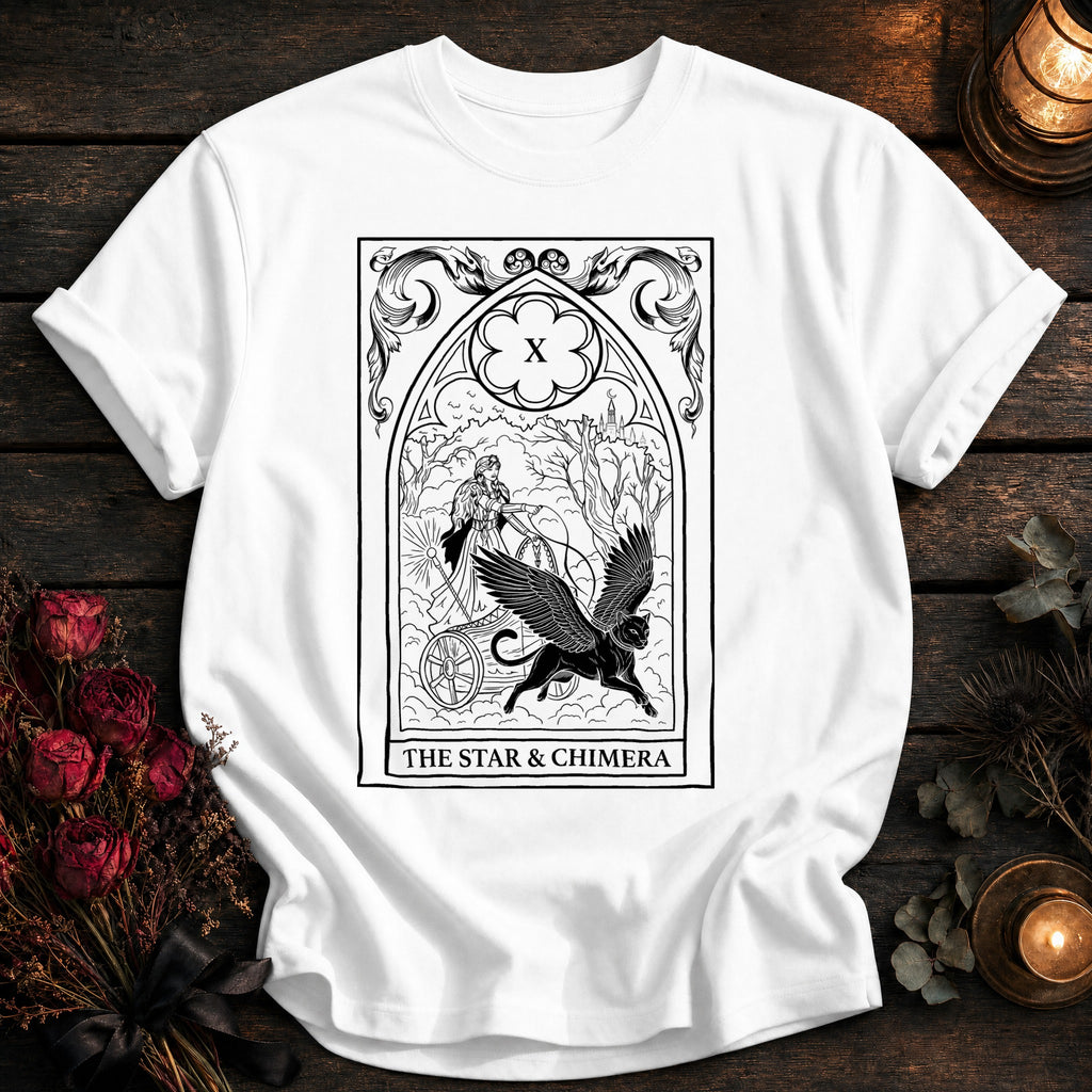 Star And Chimera Tarot Black - White