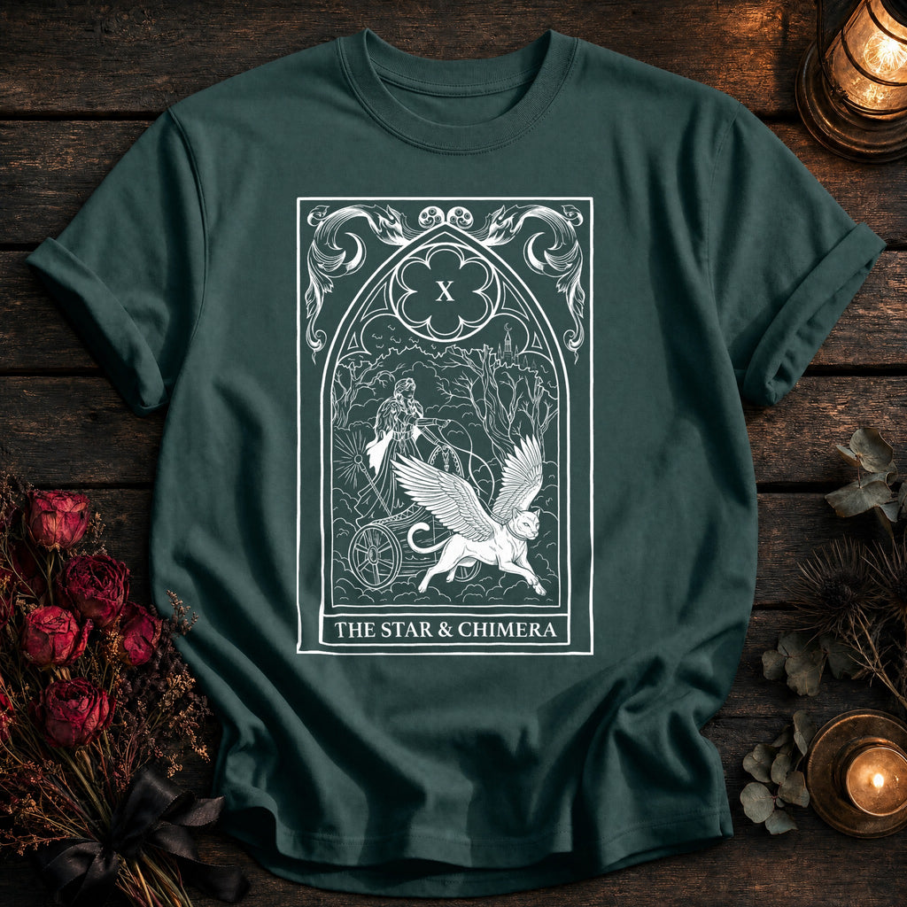 Star And Chimera Tarot White - Blue Spruce
