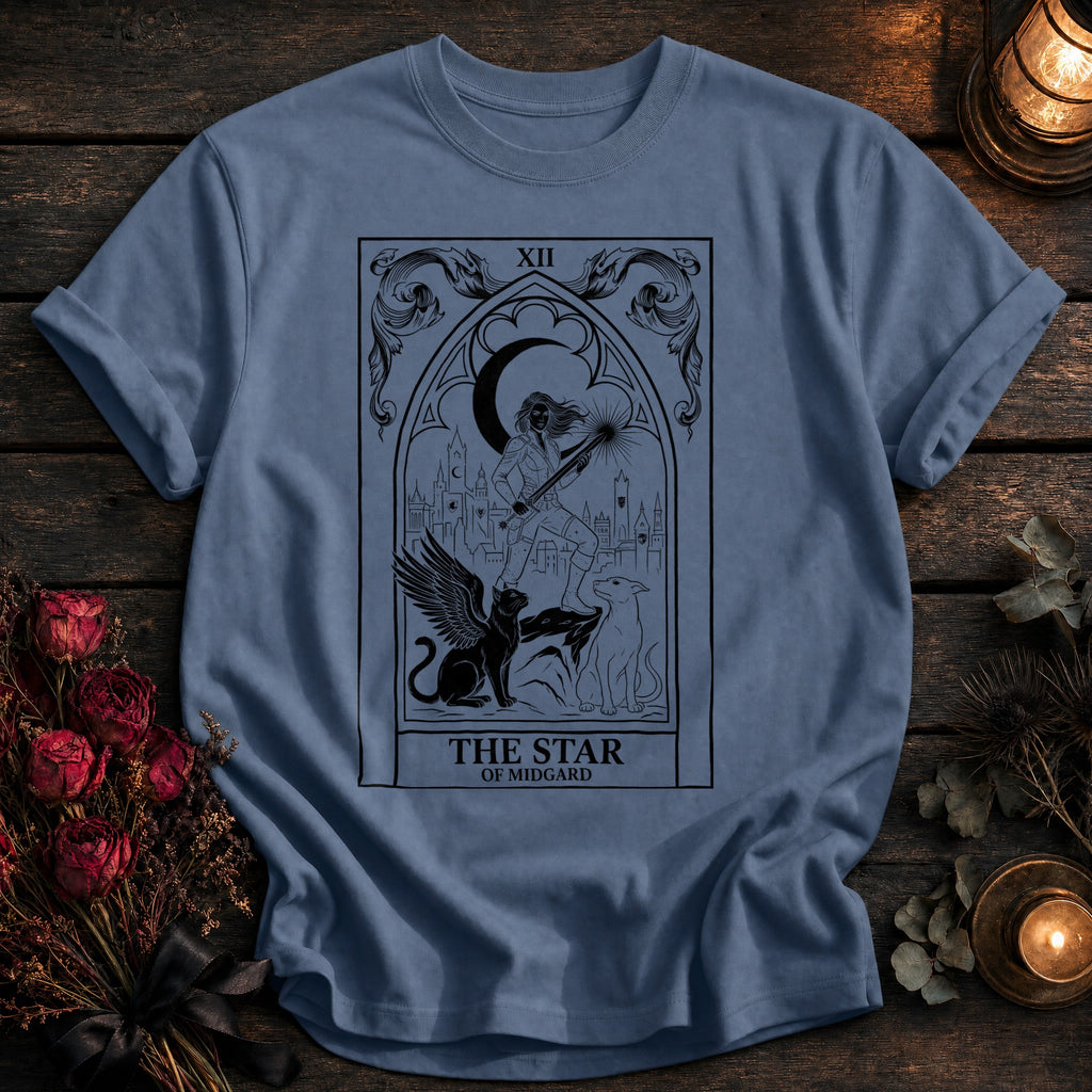 Star Of Midgard Tarot Black - Blue Jean