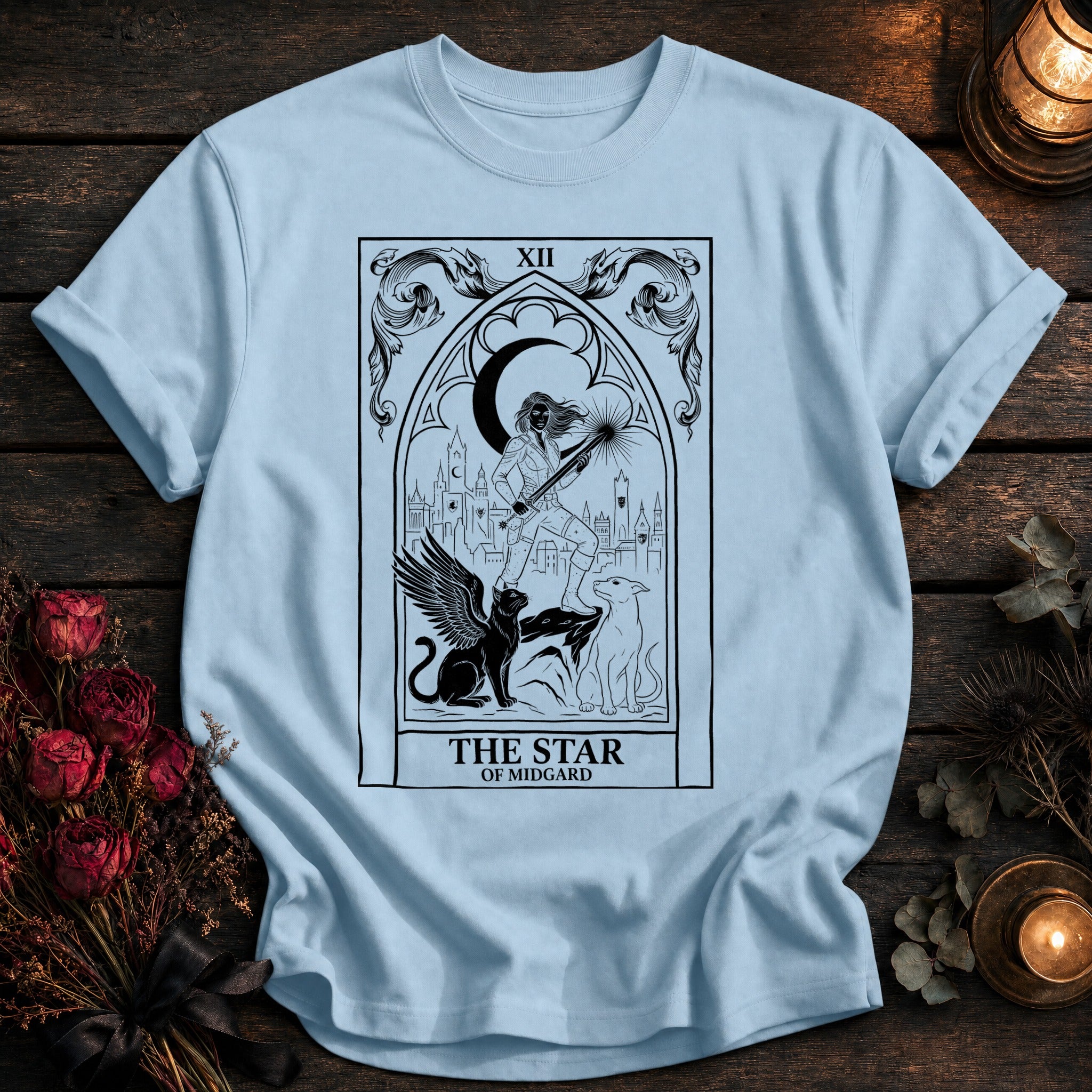 Star Of Midgard Tarot Black - Chambray