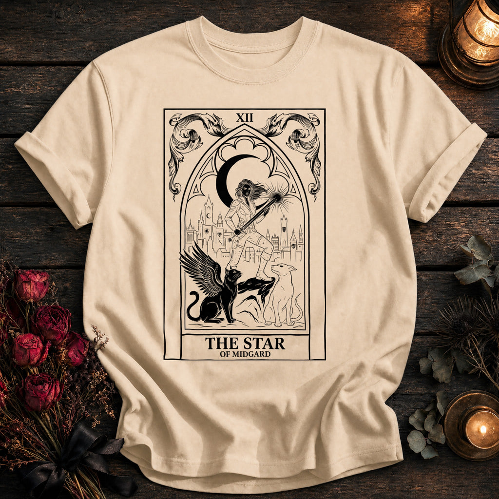 Star Of Midgard Tarot Black - Ivory