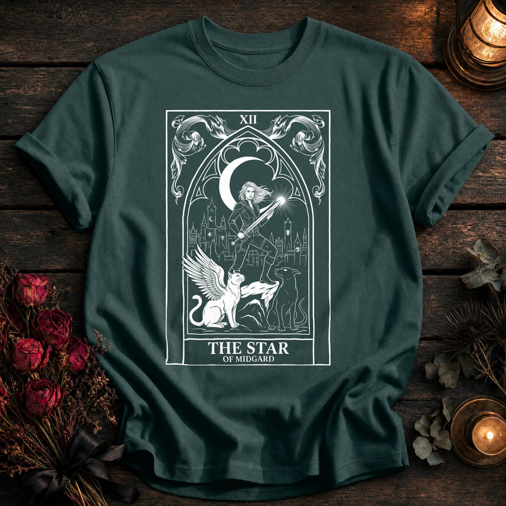 Star Of Midgard Tarot White - Blue Spruce