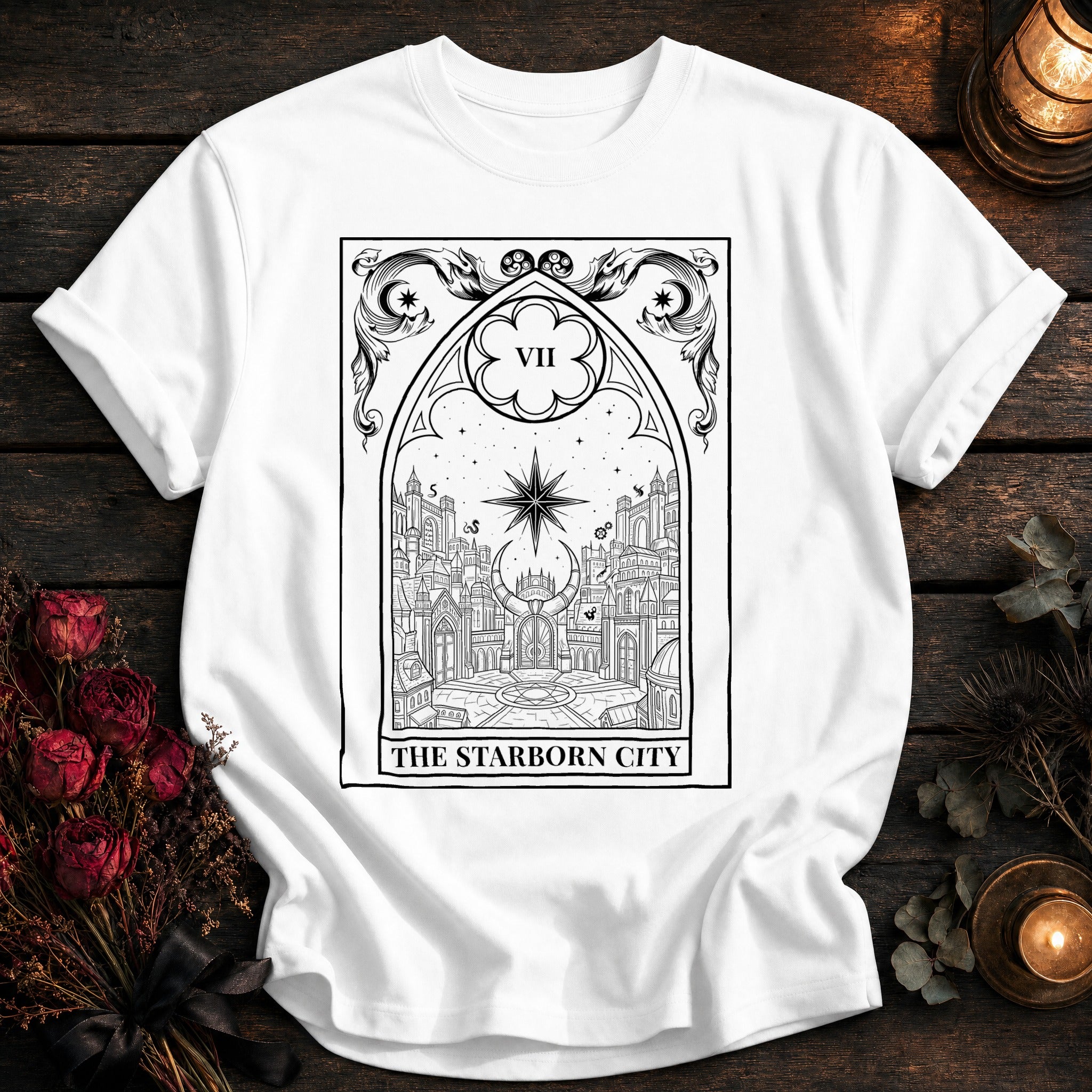 Starborn City Tarot Black - White