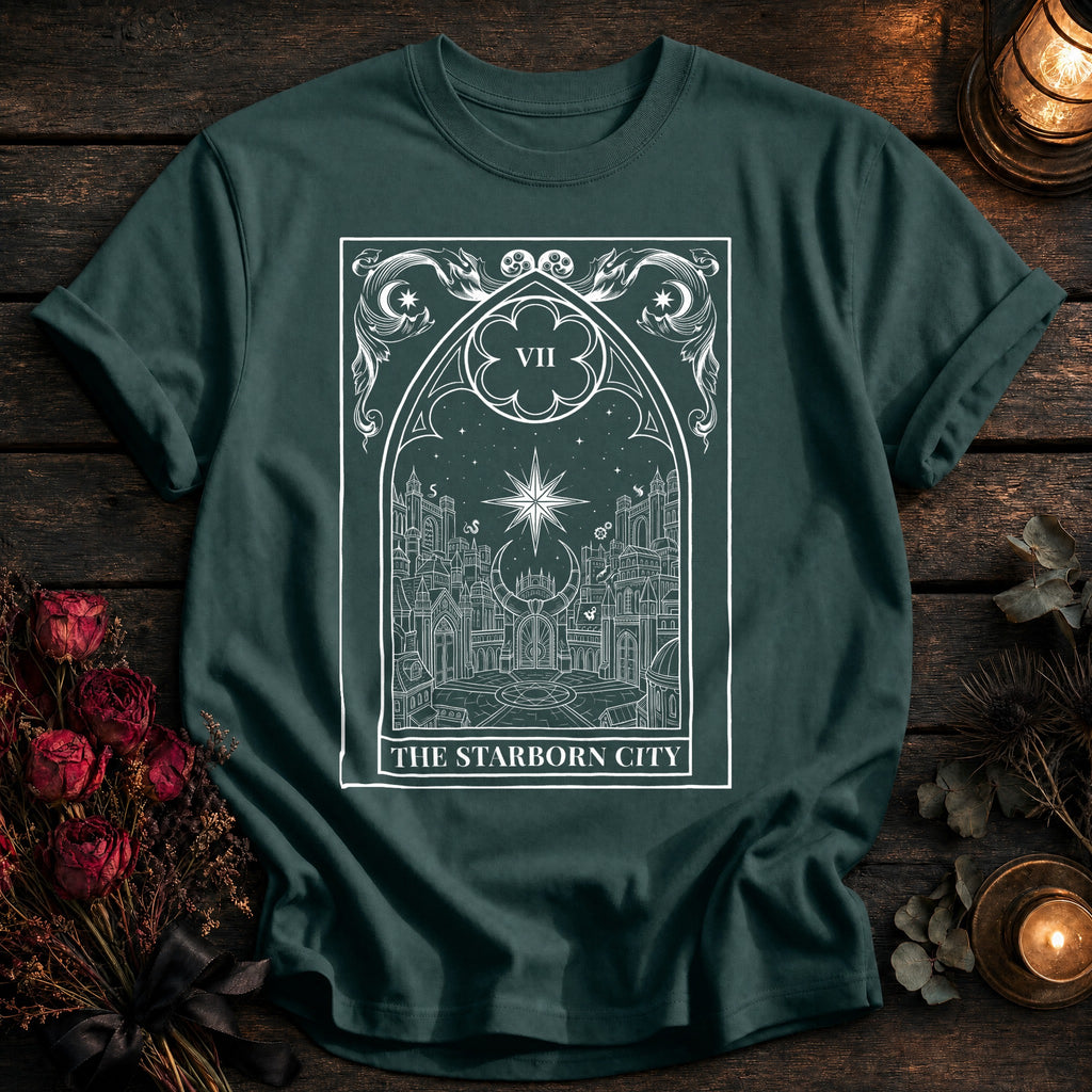 Starborn City Tarot White - Blue Spruce