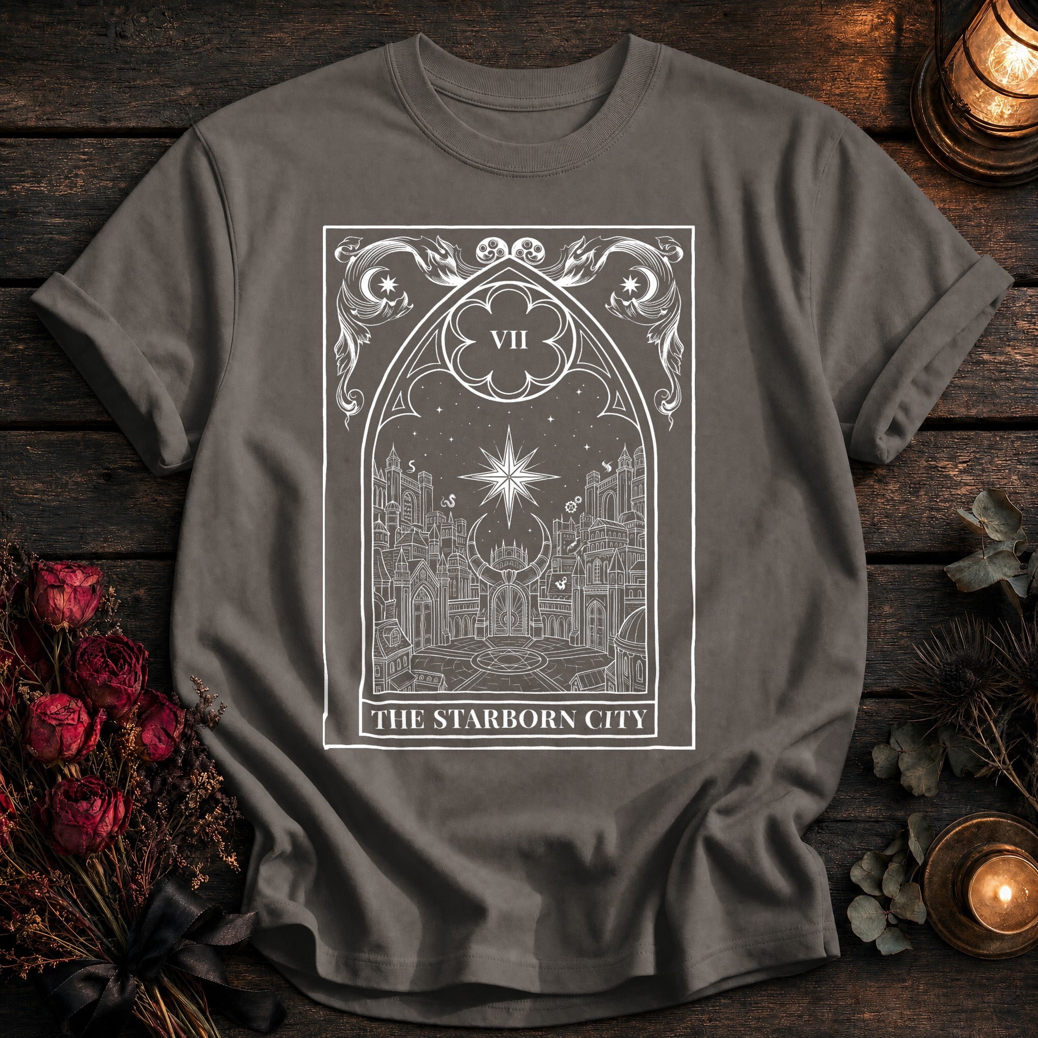 Starborn City Tarot White - Grey